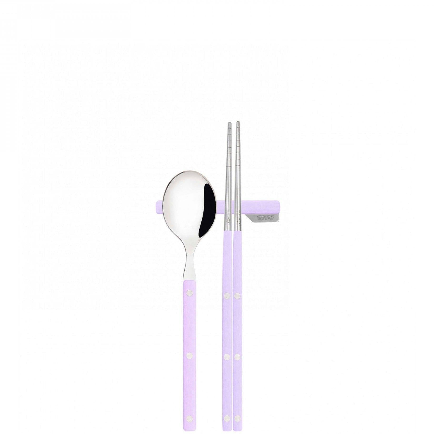 Allegra Chopsticks Set for 2 - lilac-Casa Bugatti USA