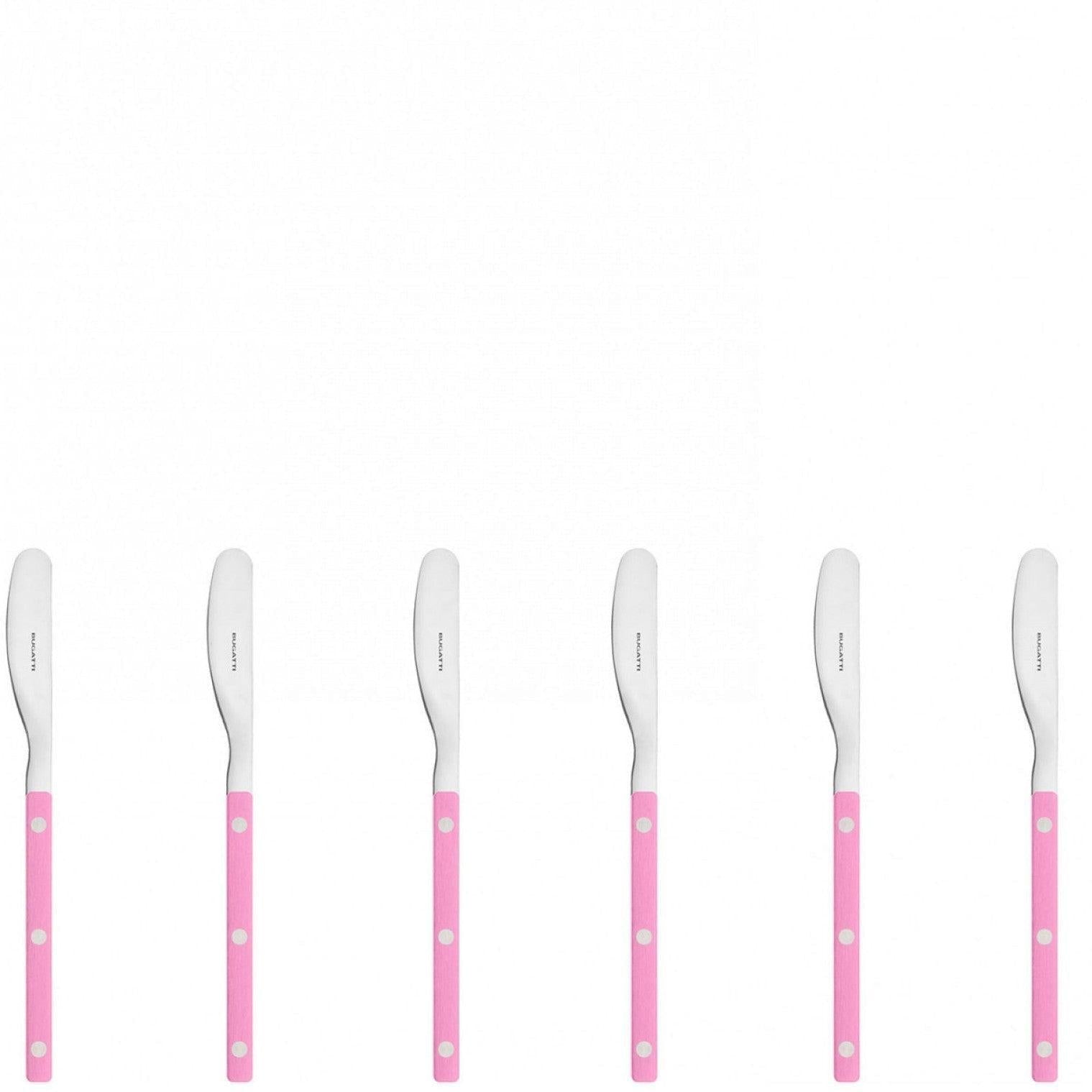 Allegra Butter Knife Set - pink-Casa Bugatti USA