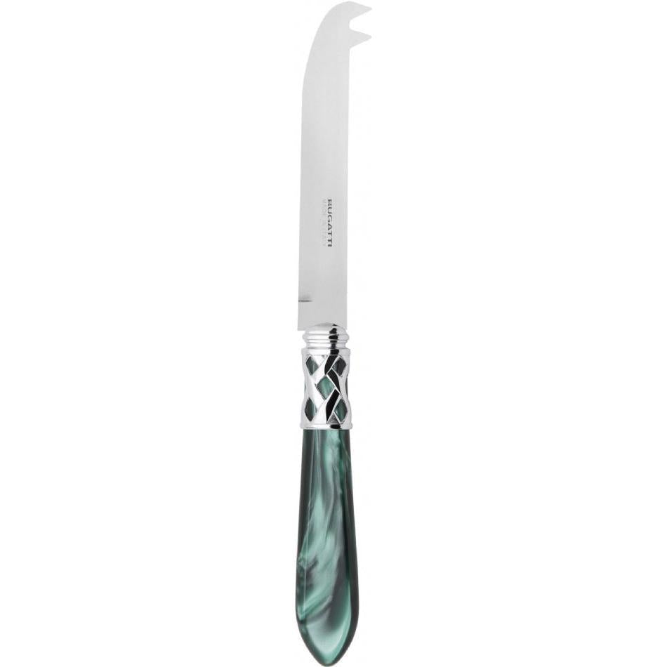 Aladdin Brilliant 2 point "deer" cheese Knife - green