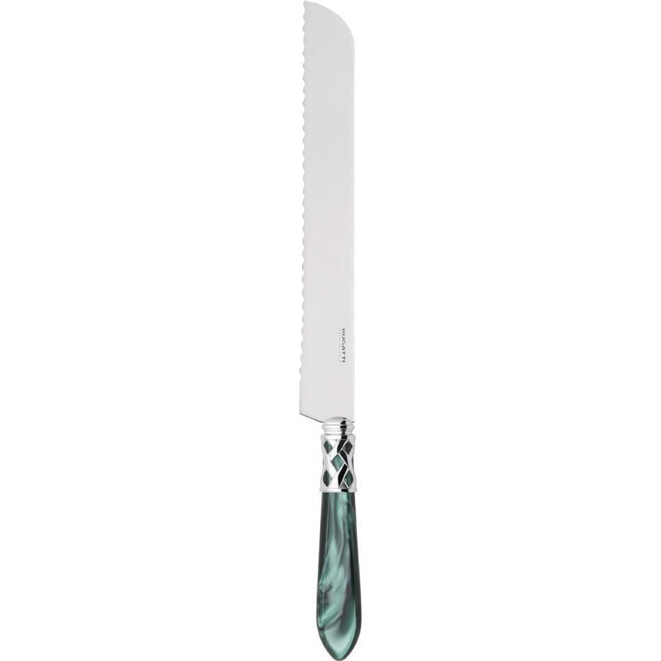 Aladdin Brilliant Bread Knife - green
