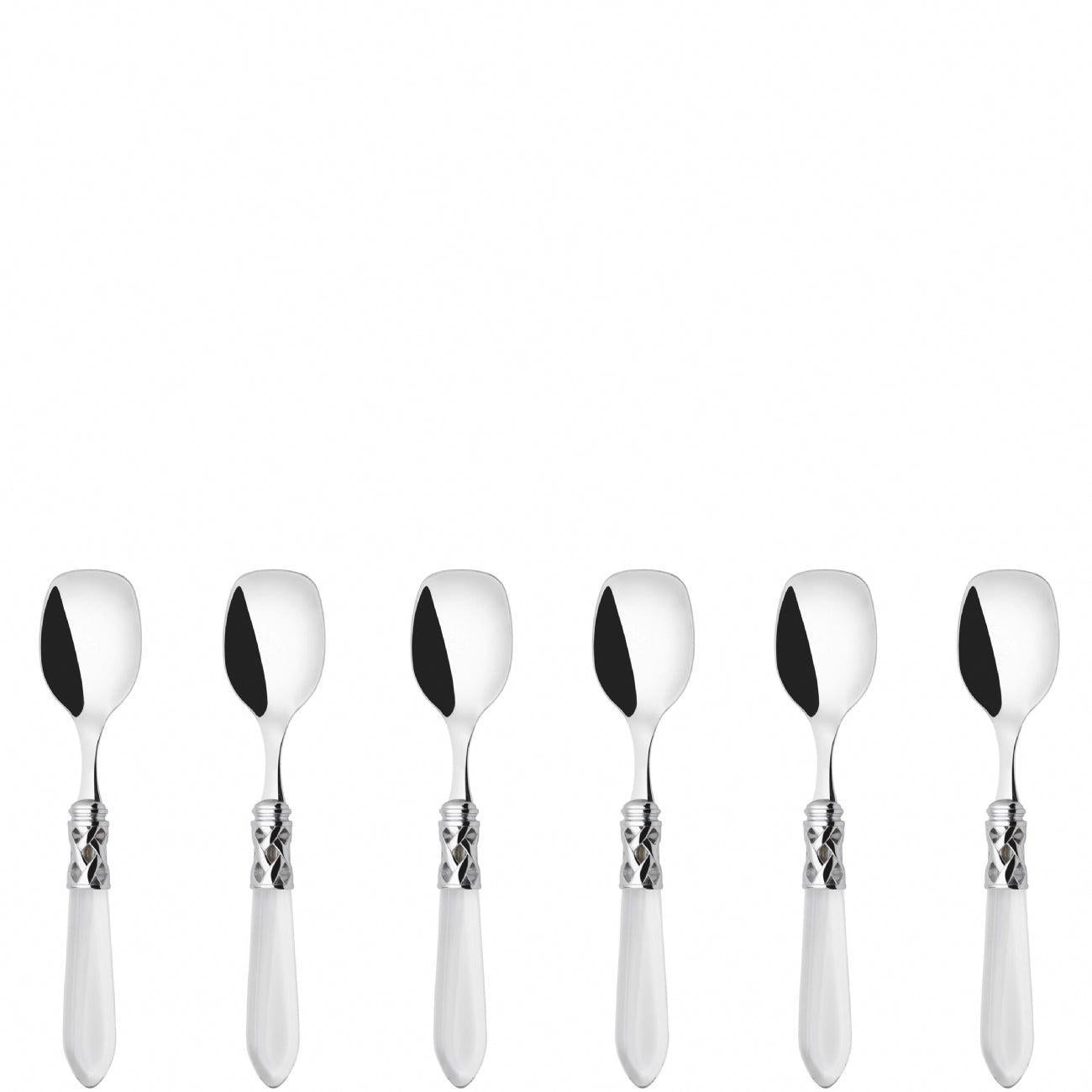 Aladdin Brilliant Ice Cream Spoons Set in gift box - clear