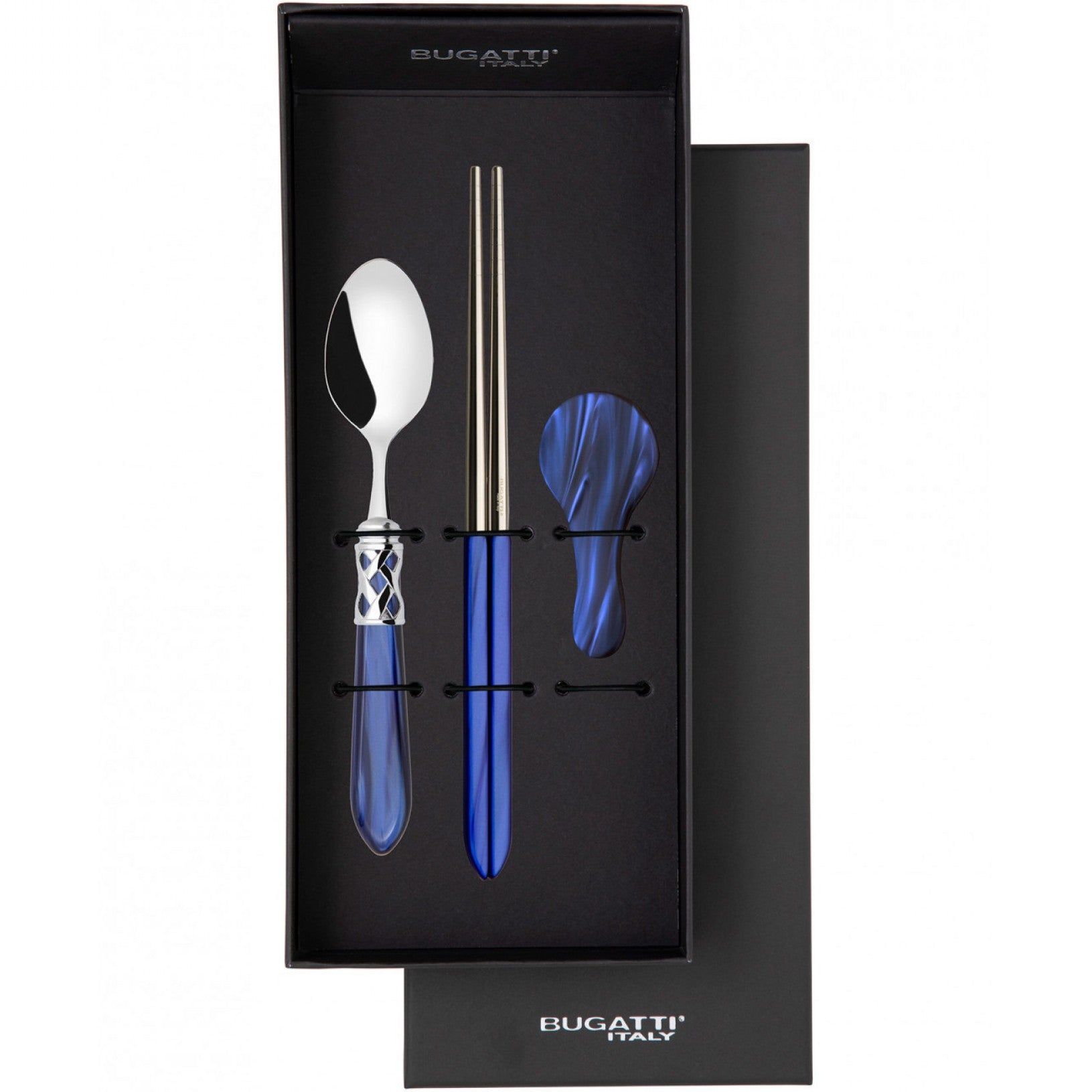 Aladdin Brilliant Chopticks set for 1, Royal Blue — Casa Bugatti