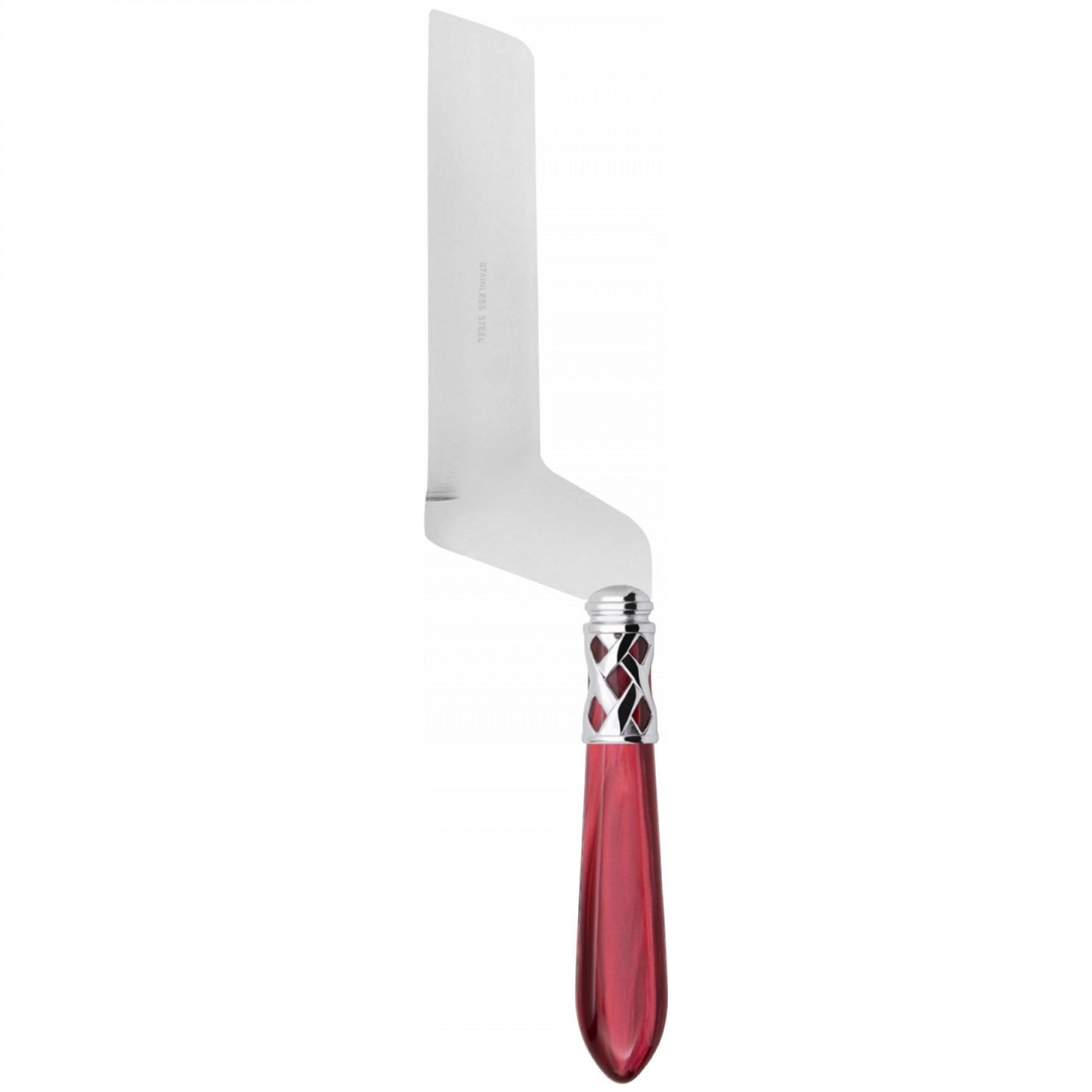 Aladdin Brilliant Soft Cheese Offset Knife - Burgundy-Casa Bugatti USA