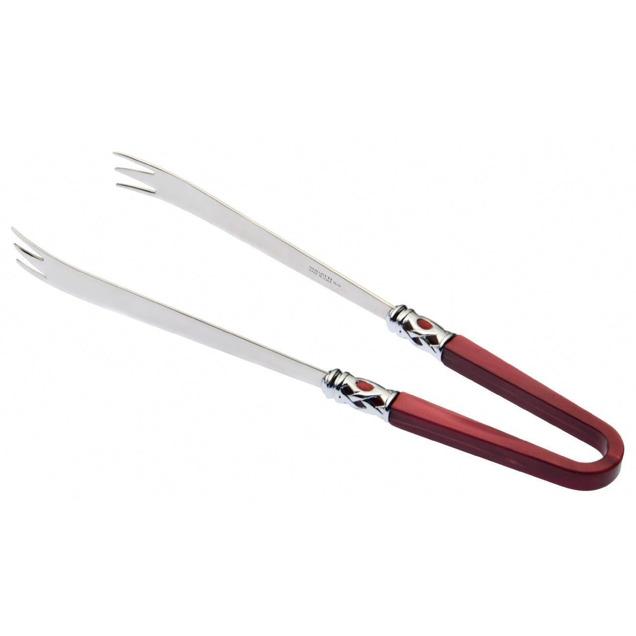 Aladdin Meat Tongs - Burgundy-Casa Bugatti USA