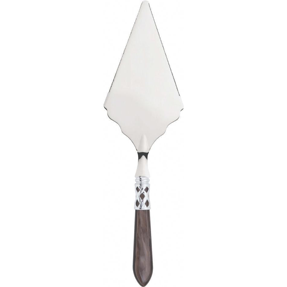 Aladdin Brilliant Large Cake Server Serrated - chocolate