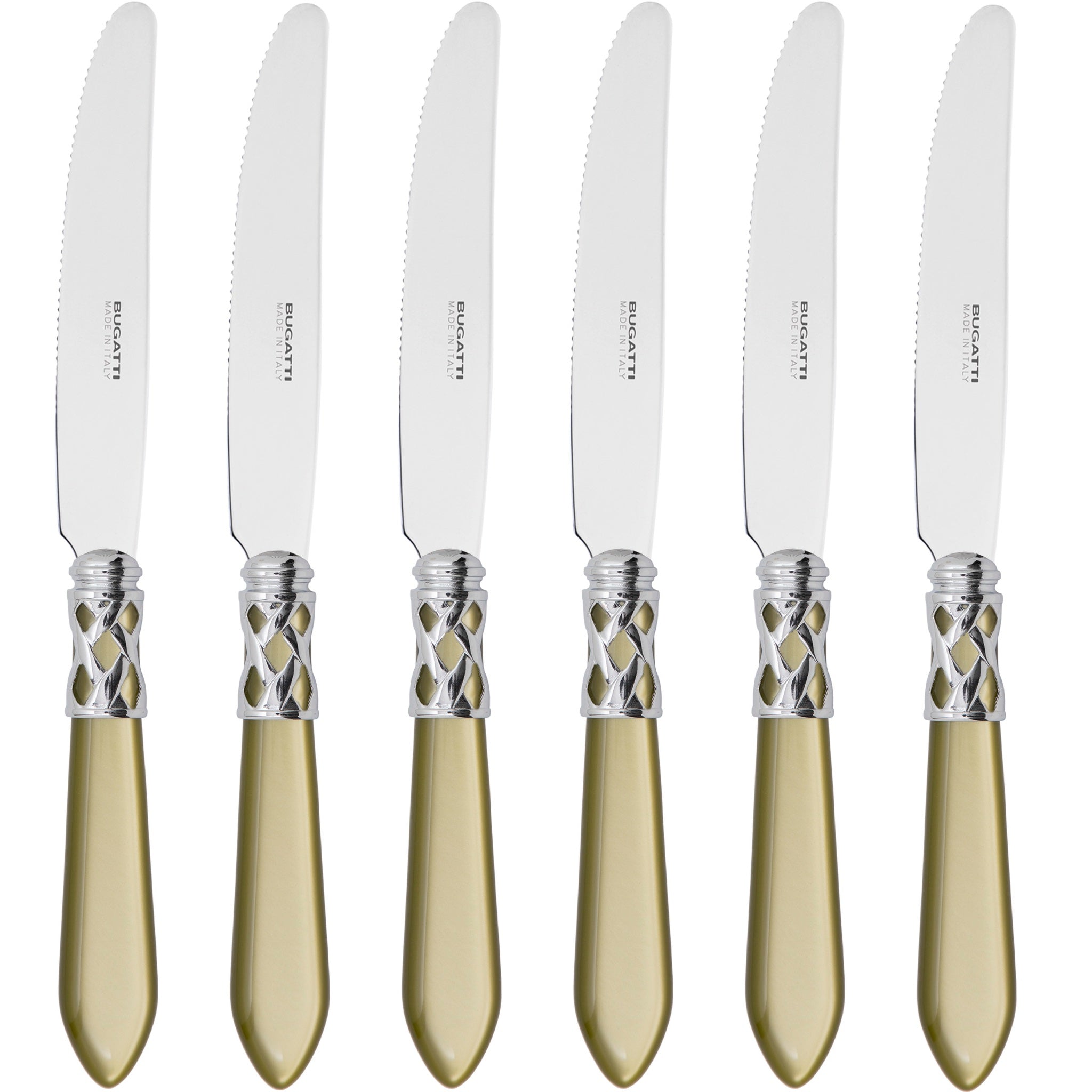 Aladdin Brilliant Fruit Knife Set 17,5 cm (6.89 inch) - Chartreuse Green-Casa Bugatti USA