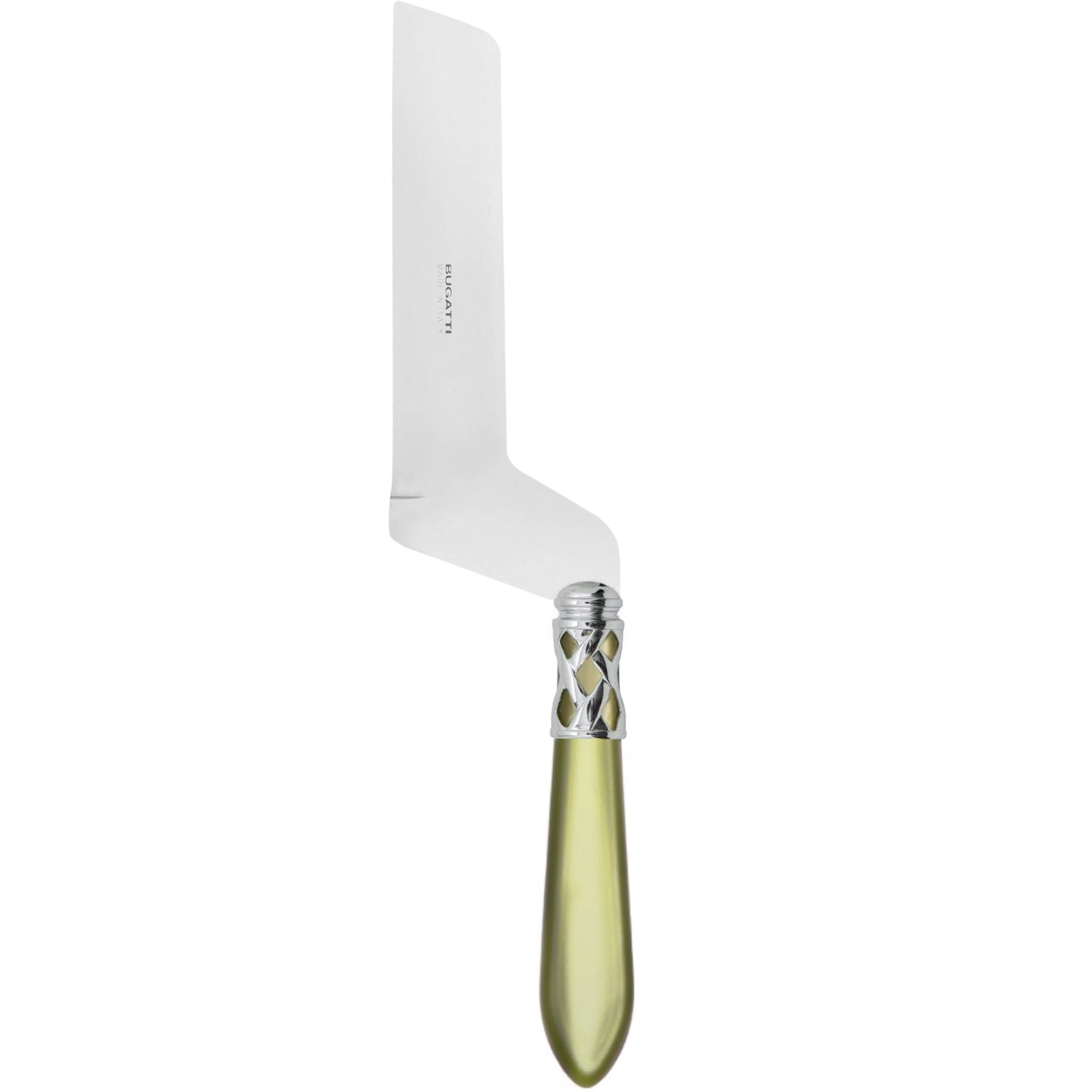 Aladdin Brilliant Soft Cheese Offset Knife, Chartreuse Green — Casa Bugatti