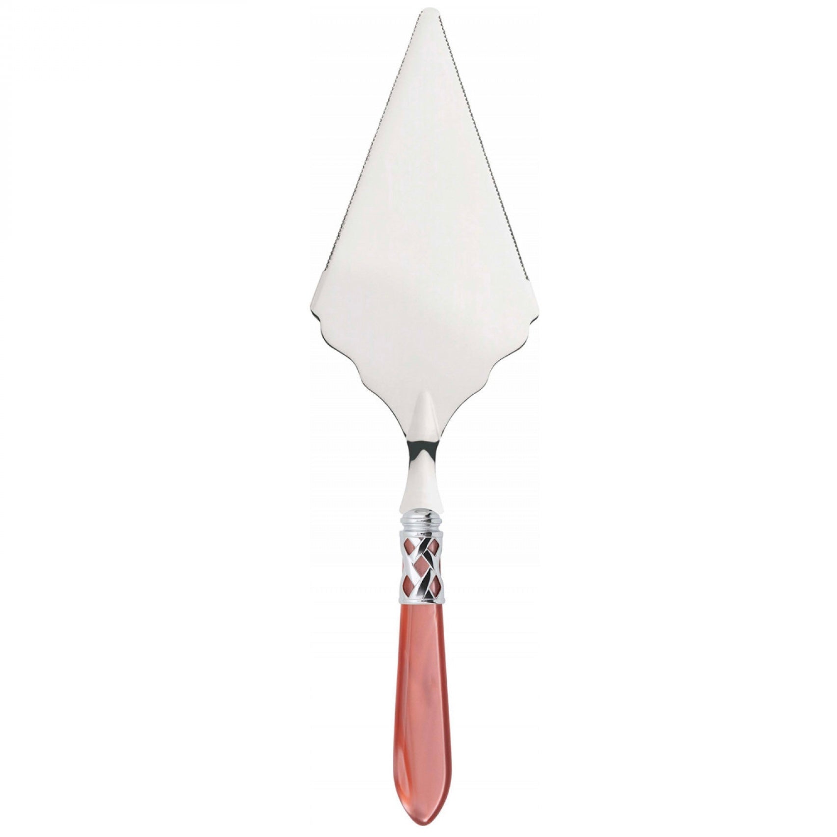 Aladdin Brilliant Large Cake Server Serrated, Rust — Casa Bugatti