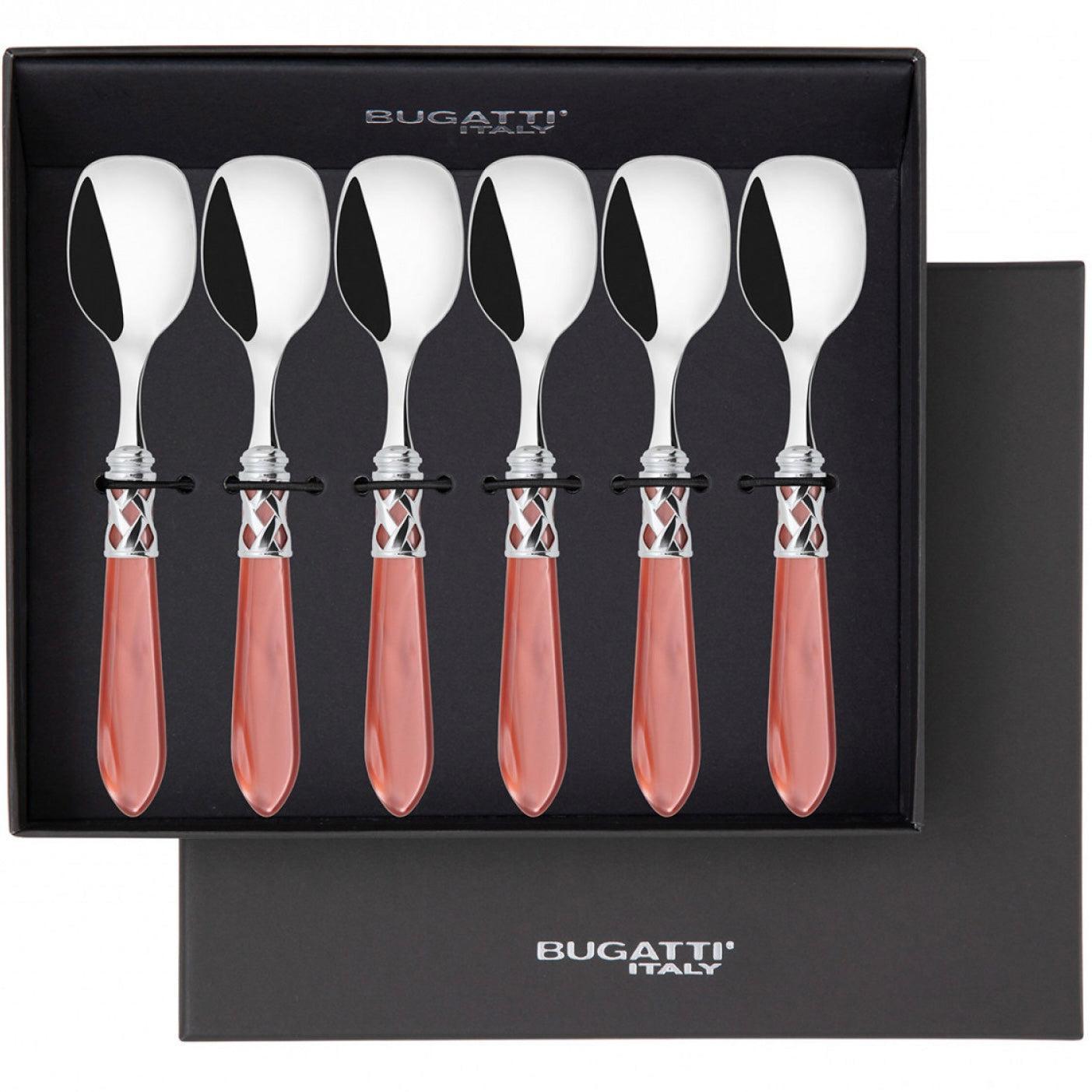 Aladdin Brilliant Ice Cream Spoons Set, Rust — Casa Bugatti
