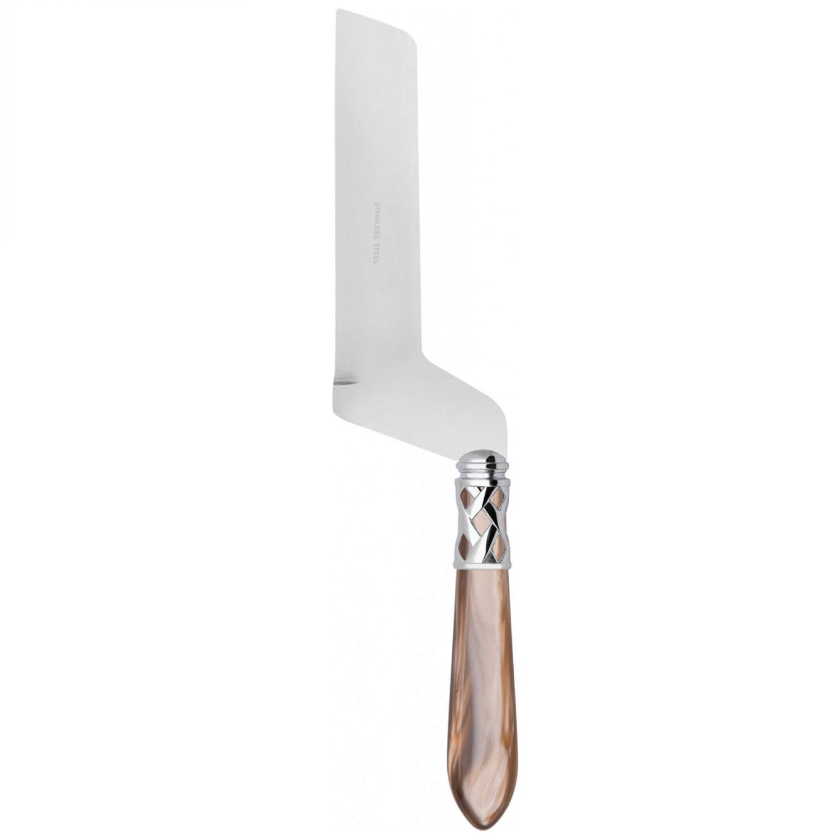Aladdin Brilliant Soft Cheese Offset Knife, Taupe — Casa Bugatti