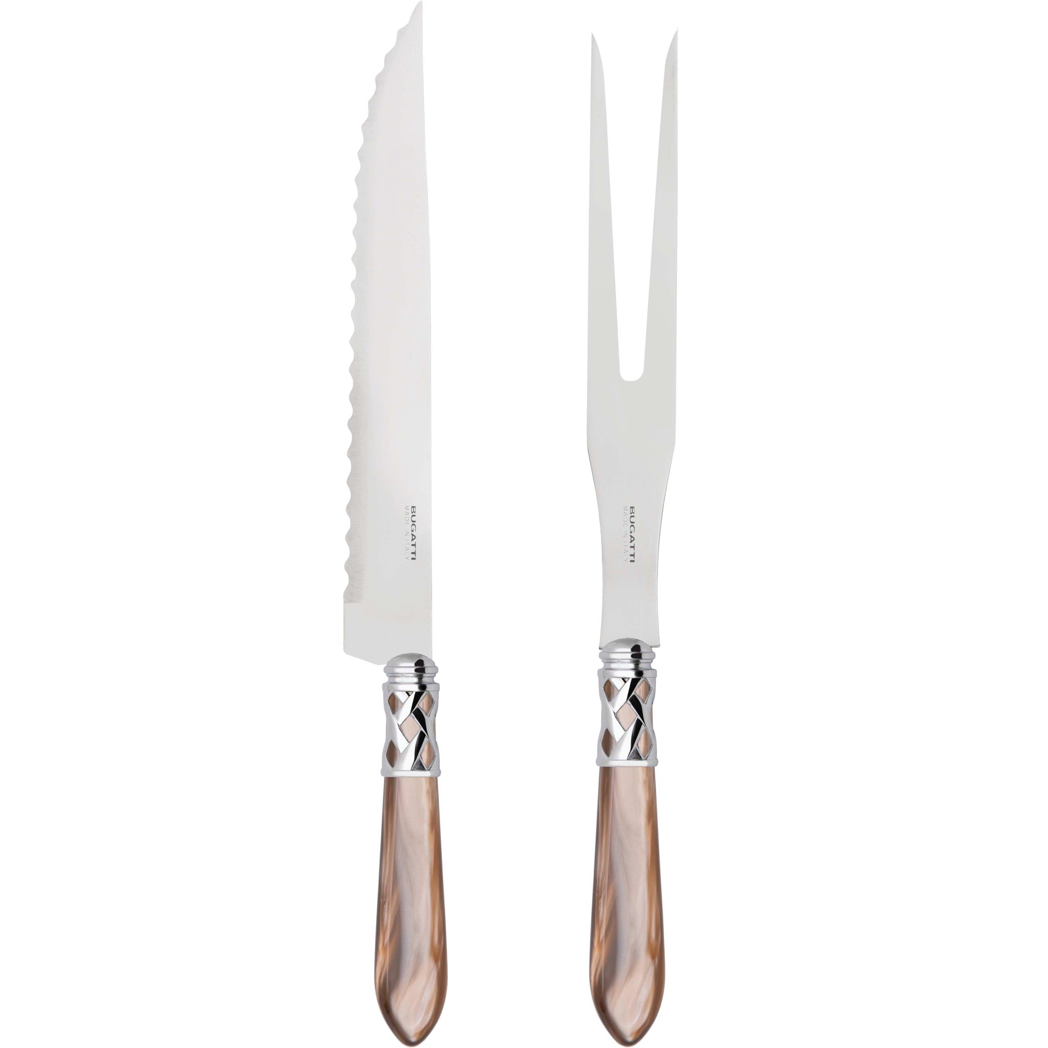 Aladdin Brilliant Roast Carving Set, Taupe — Casa Bugatti