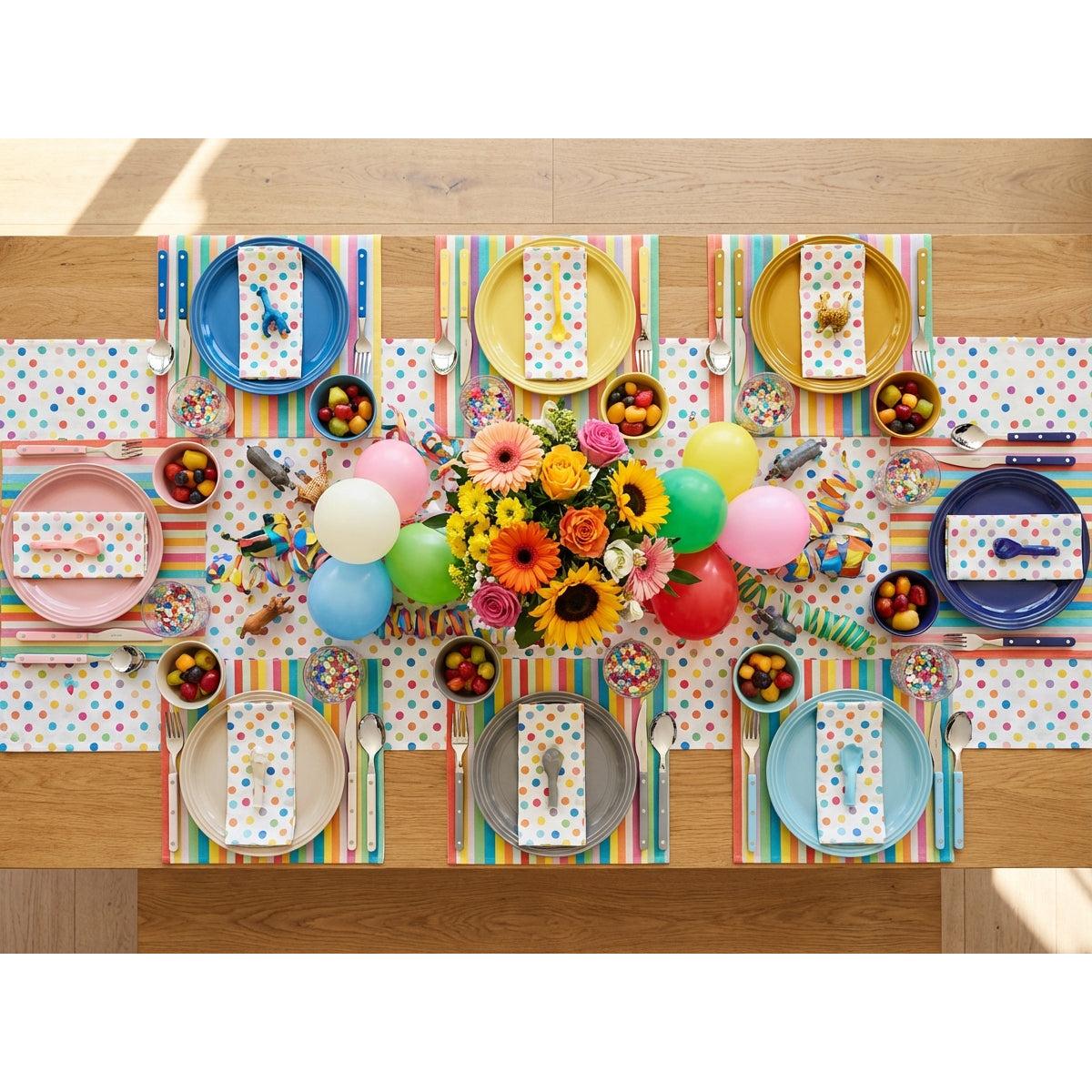 Allegra 5 Piece Place Setting - Light Blue