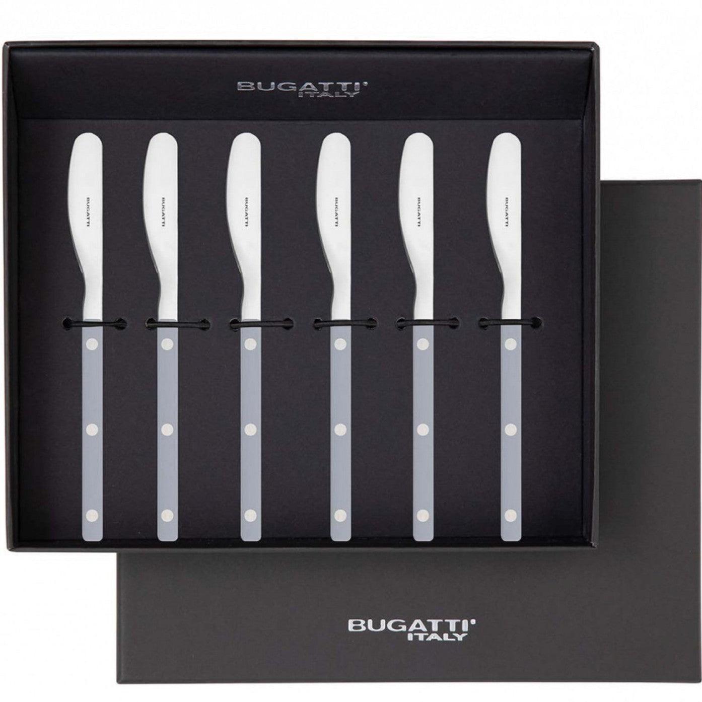 Allegra Butter Knife Set gray