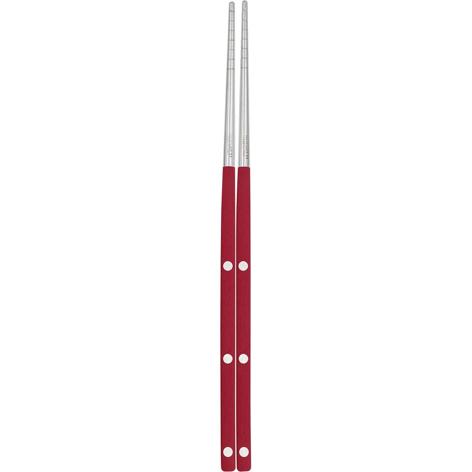 Allegra Chopsticks pair red