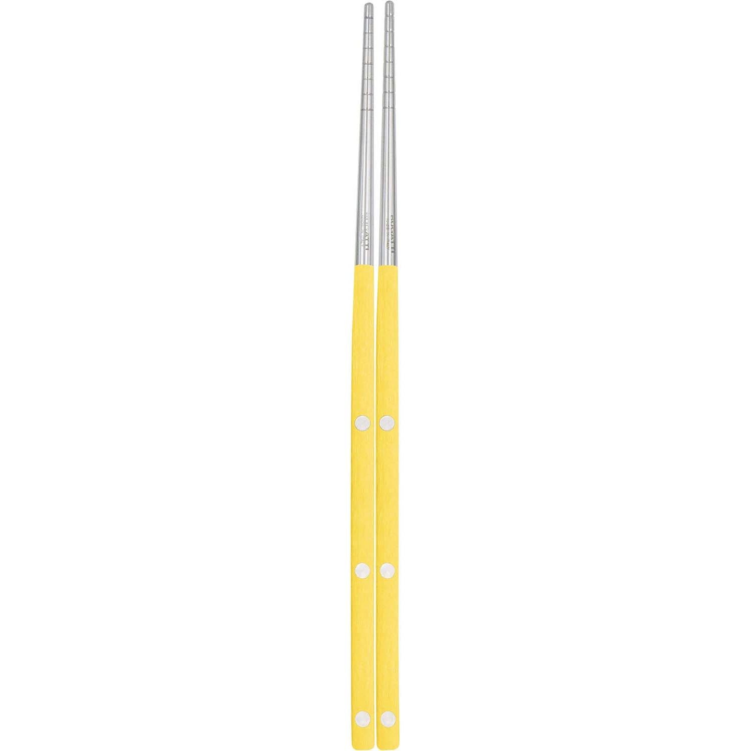 Allegra Chopsticks pair - bright yellow-Casa Bugatti USA