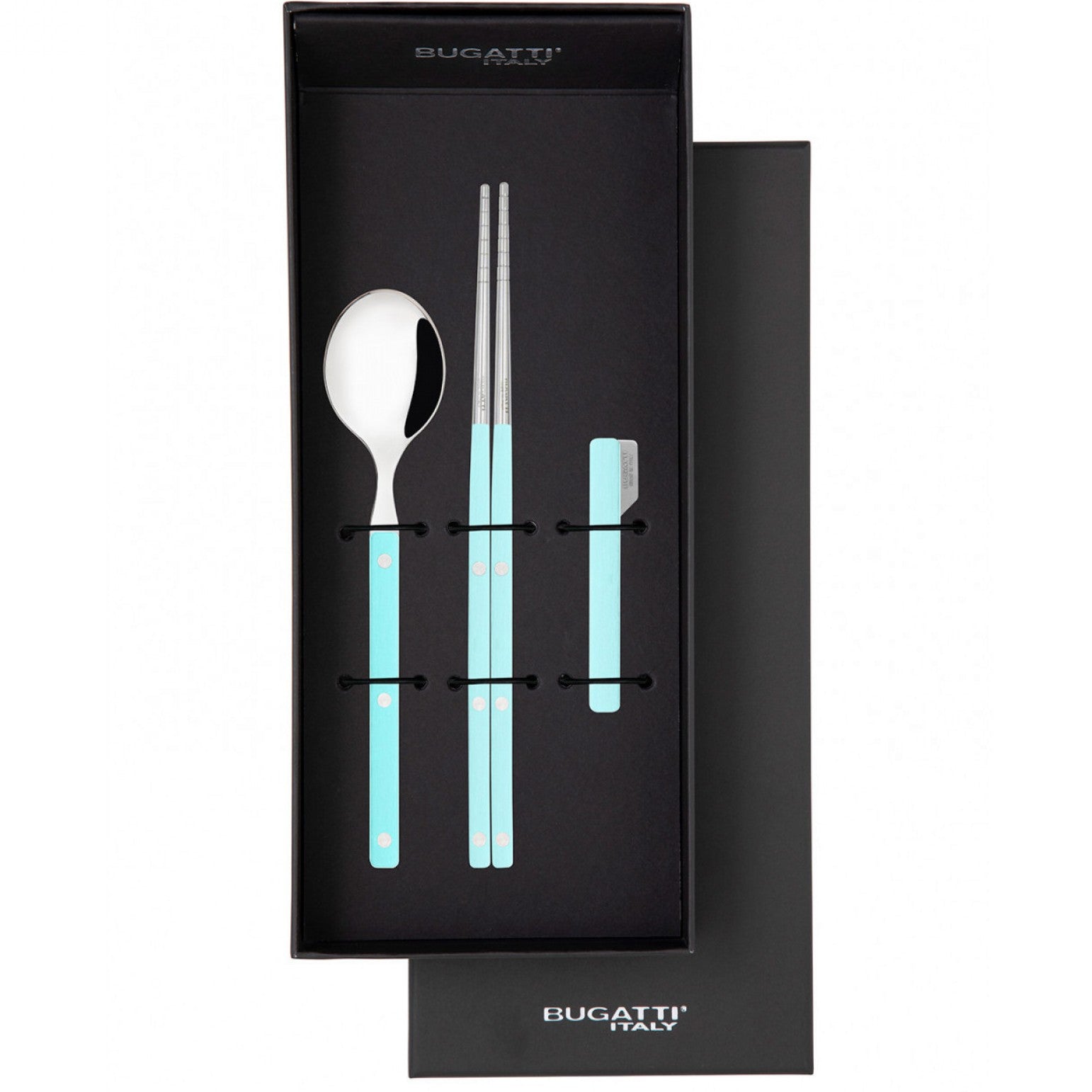 Allegra Chopsticks Set for 1 acqua - marina-Casa Bugatti USA