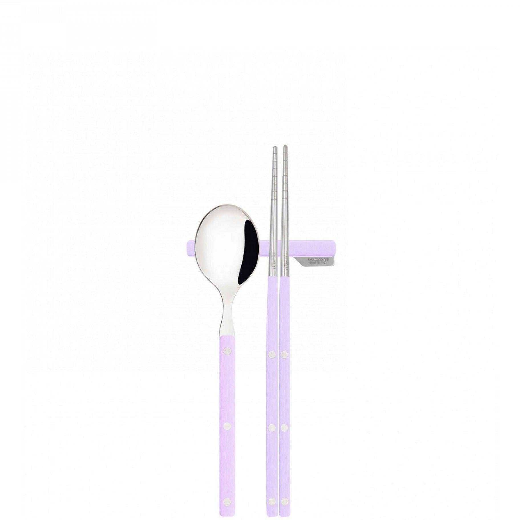 Allegra Chopsticks Set for 2 - lilac-Casa Bugatti USA