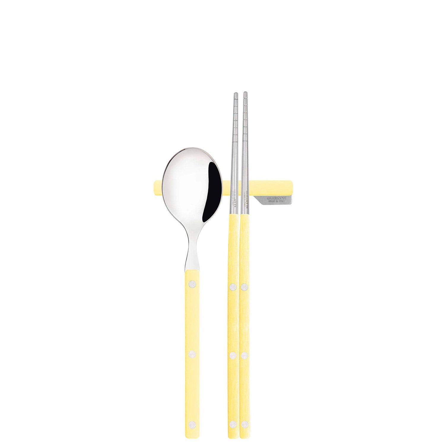 Allegra Chopsticks Set for 2 - yellow dragon-Casa Bugatti USA