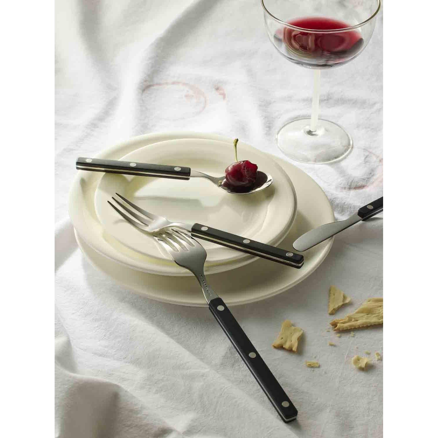 Allegra Cocktail / Cake Fork Set - Black