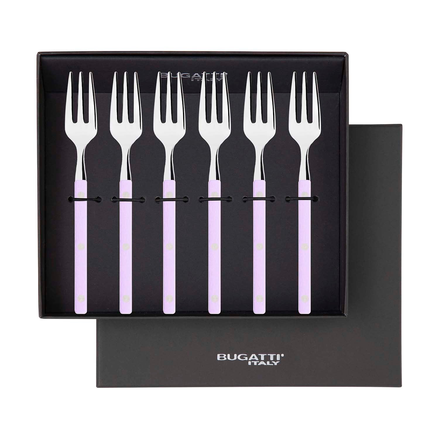 Allegra Cocktail / Cake Fork Set lilac