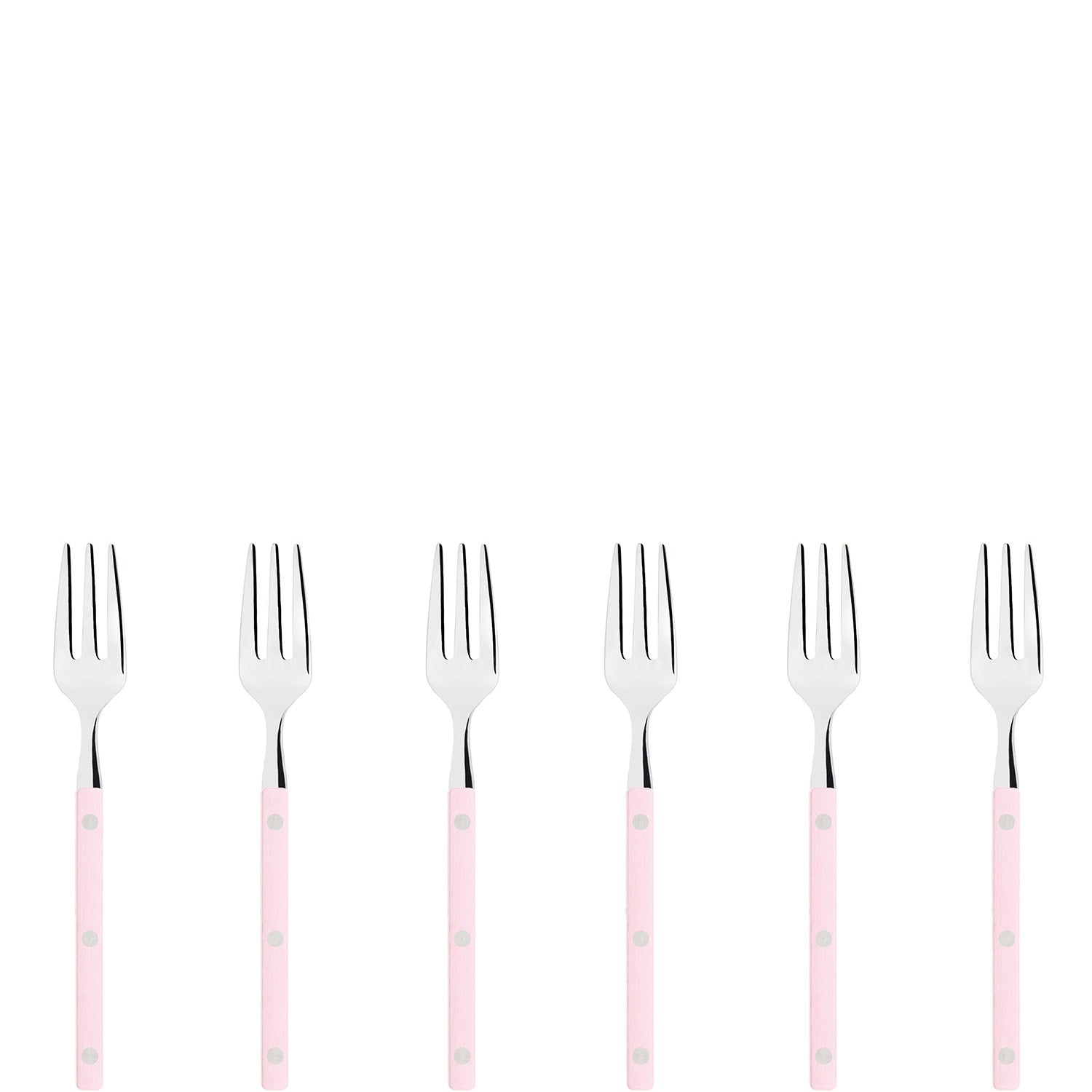 Allegra Cocktail / Cake Fork Set lotus pink