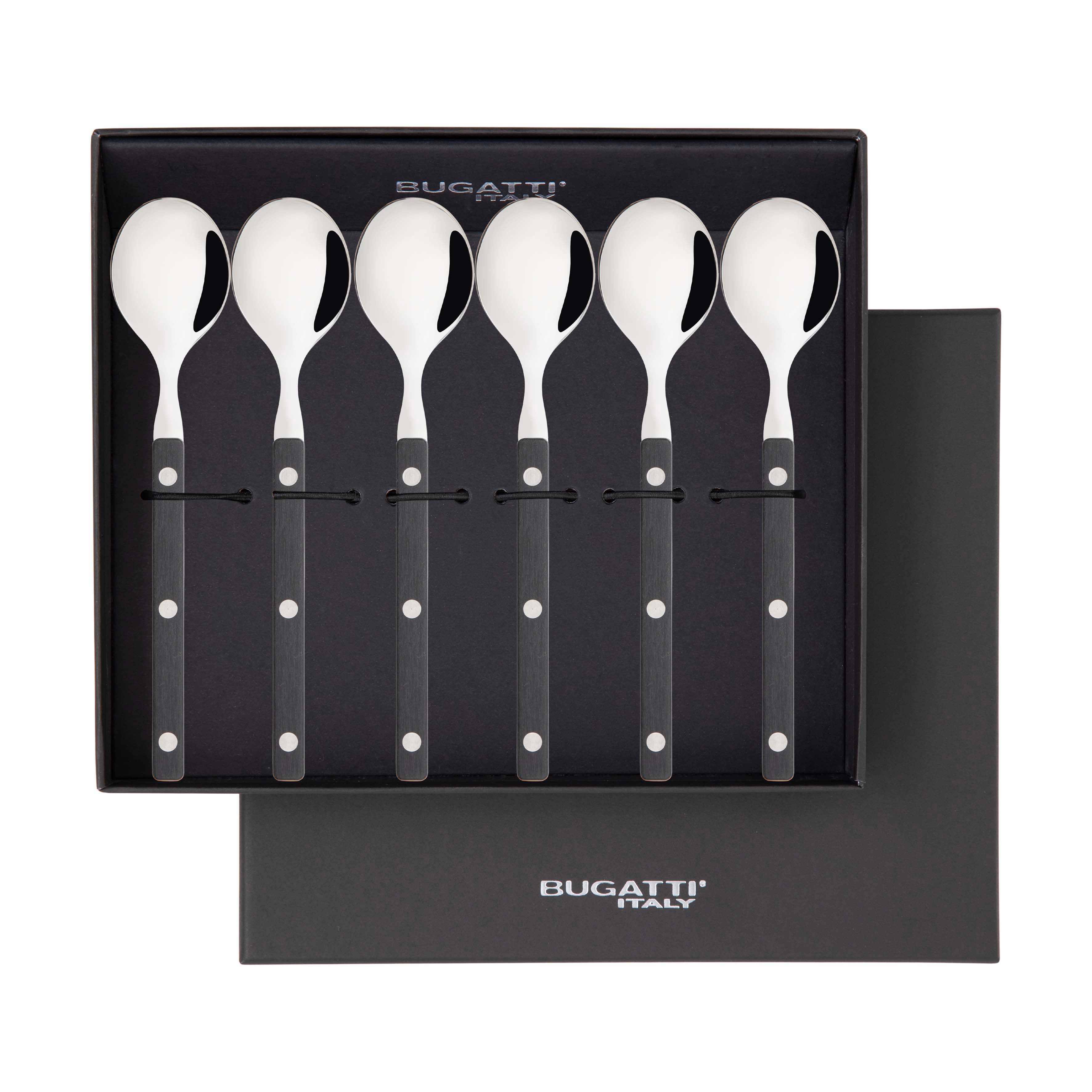 Allegra Coffee Spoon Set black