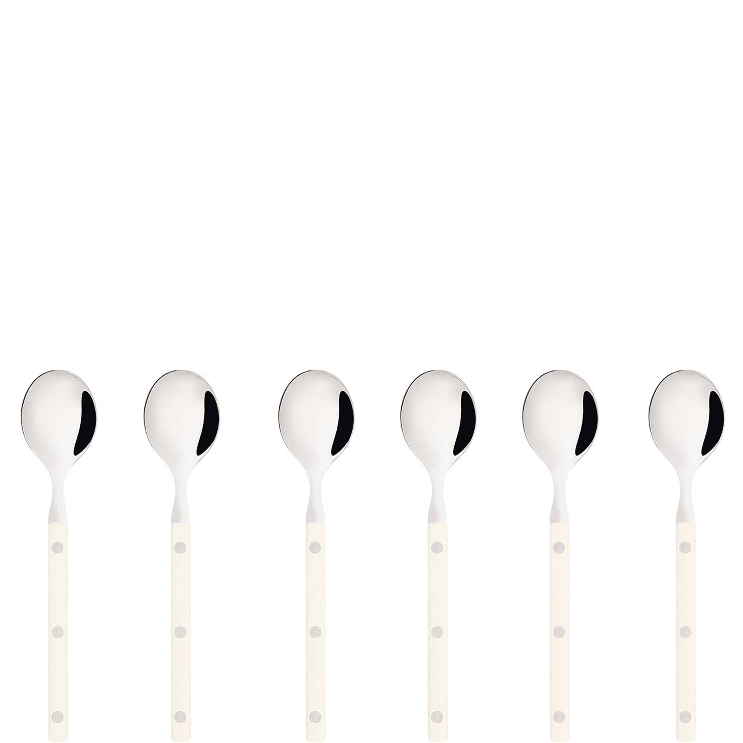 Allegra Coffee Spoon Set - ivory-Casa Bugatti USA