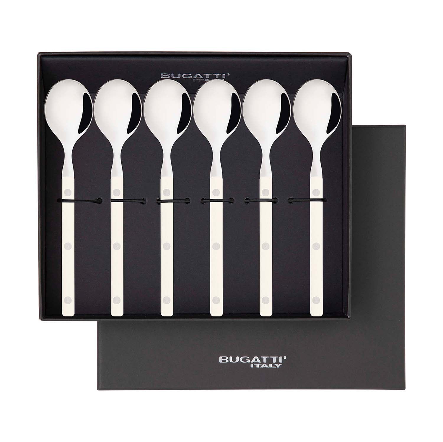 Allegra Coffee Spoon Set - ivory-Casa Bugatti USA