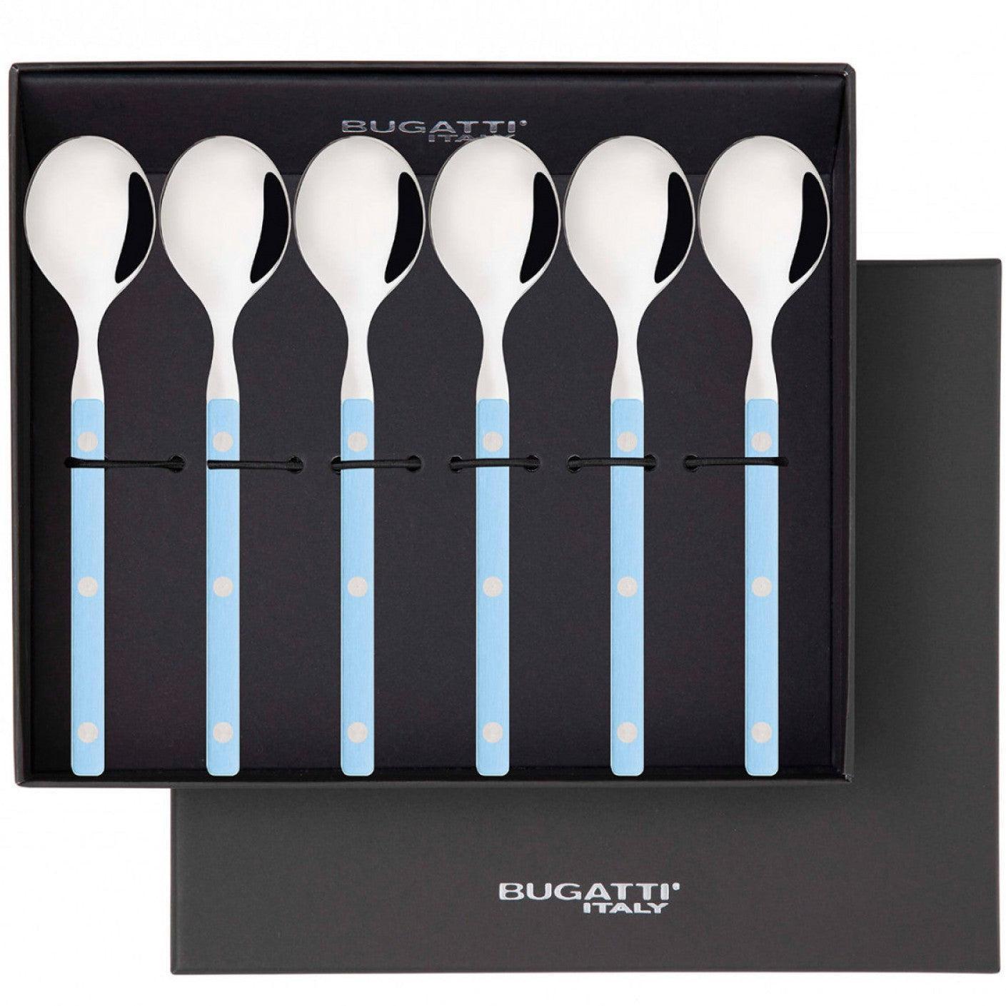 Allegra Coffee Spoon Set light - blue-Casa Bugatti USA