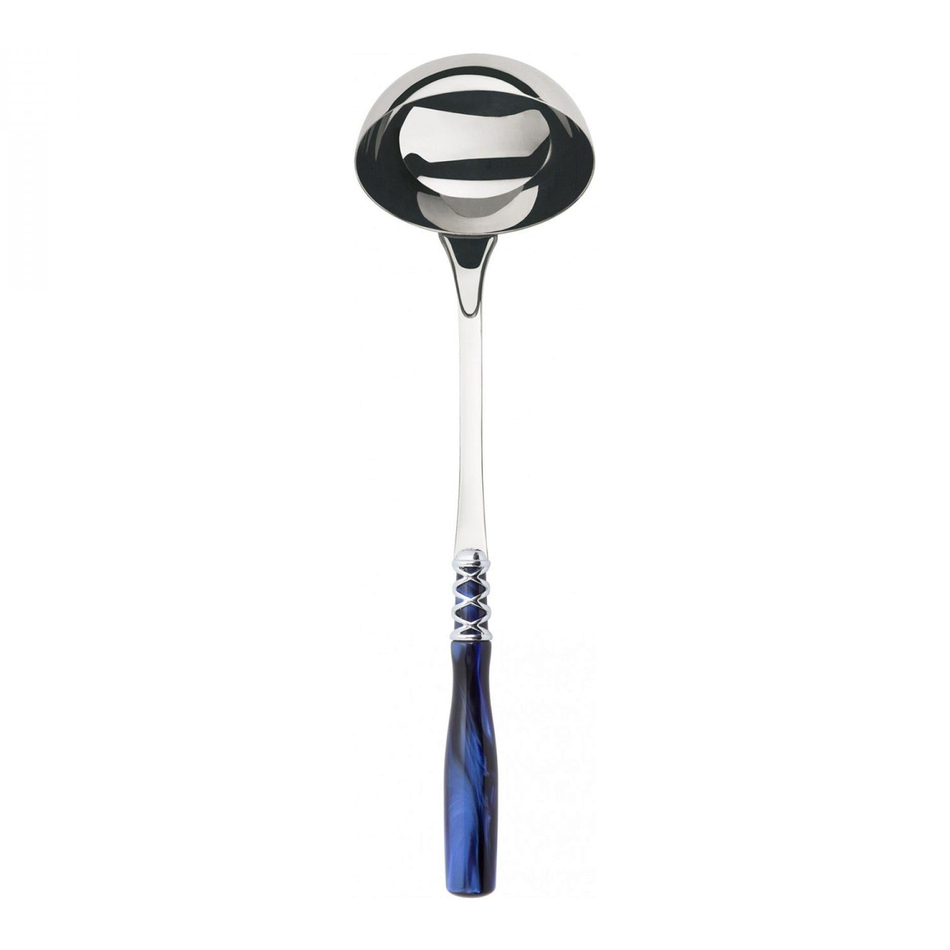 Arianna Soup Ladle - Blue-Casa Bugatti USA