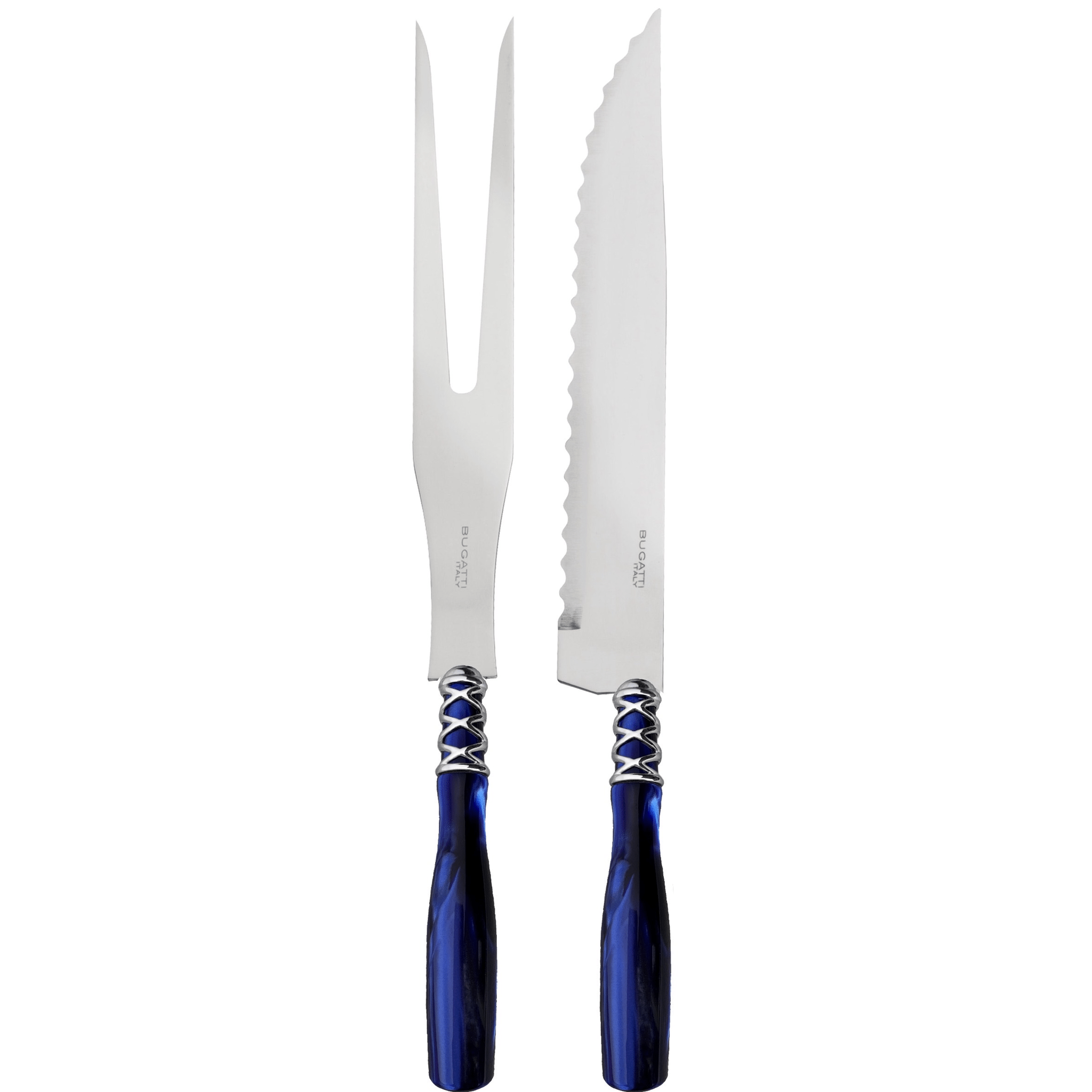 Arianna Roast Carving Set - Blue-Casa Bugatti USA