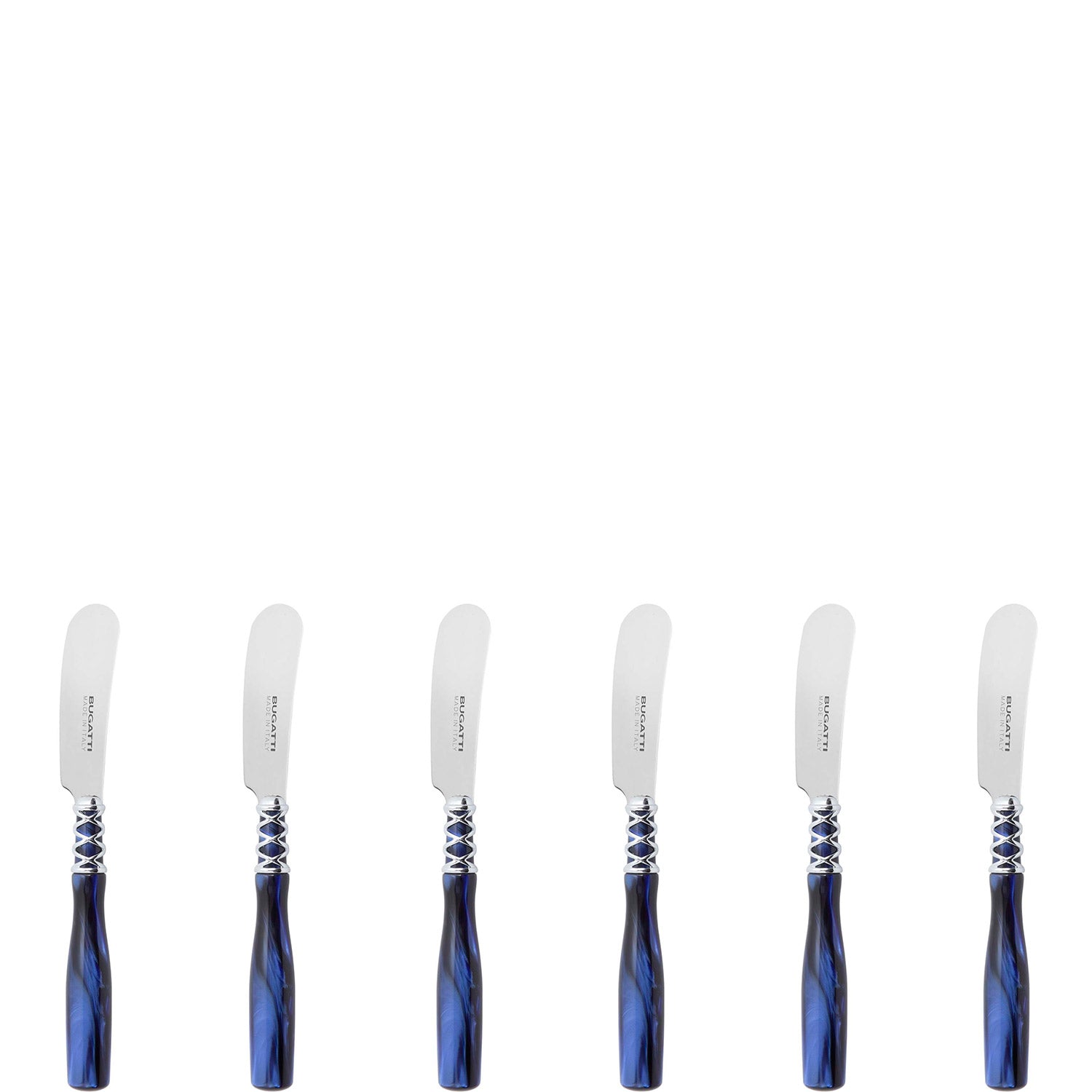 Arianna Spreader / Butter Knife Set - Blue-Casa Bugatti USA