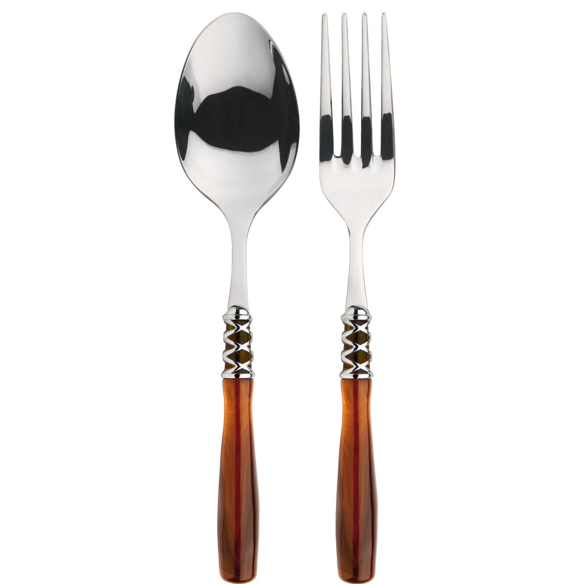 Arianna 2 Piece Serving Set Tortoiseshell-Casa Bugatti USA