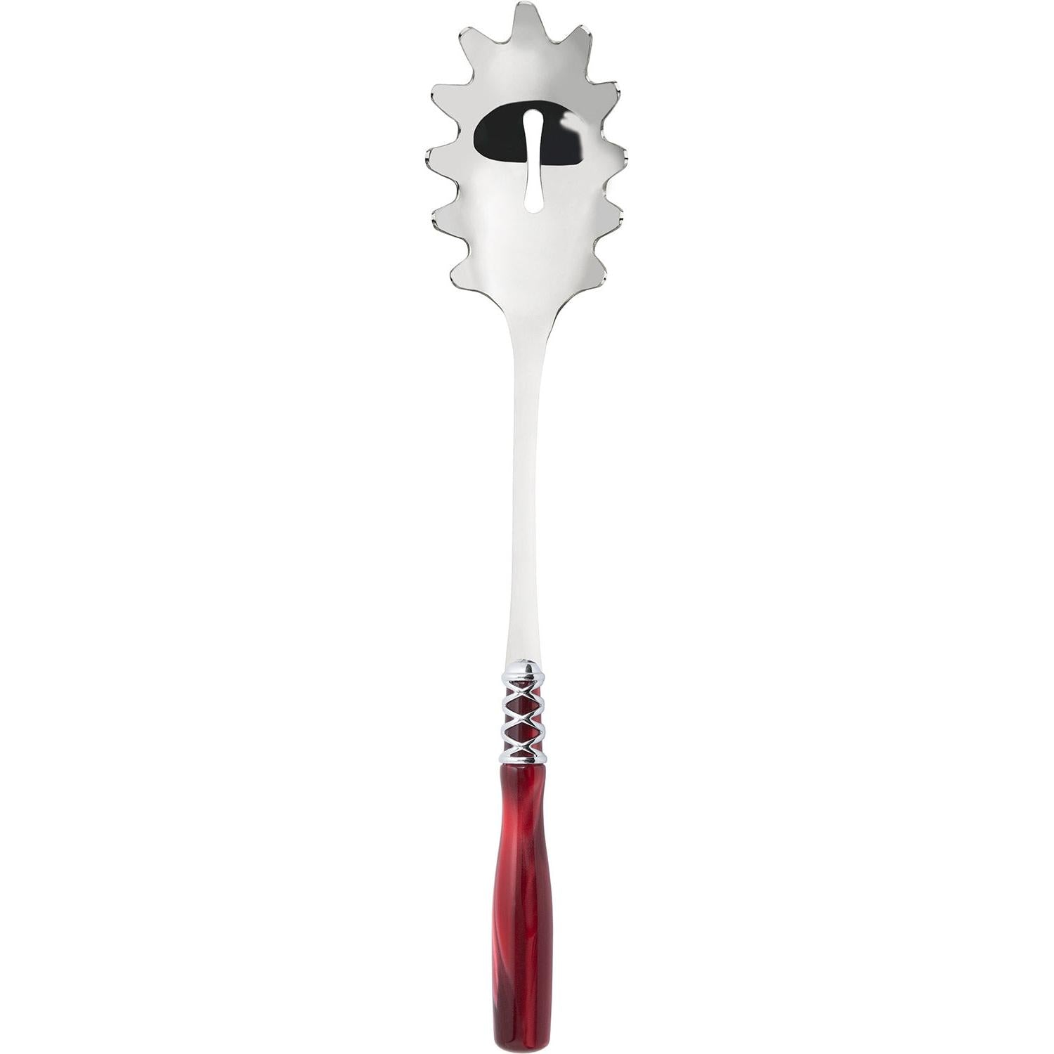 Arianna Brilliant Pasta / Spaghetti Server - Burgundy
