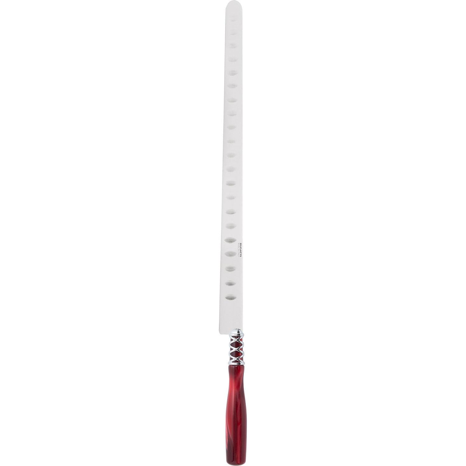 Arianna Brilliant Salmon Knife 40 cm (15.75 inch) - Burgundy