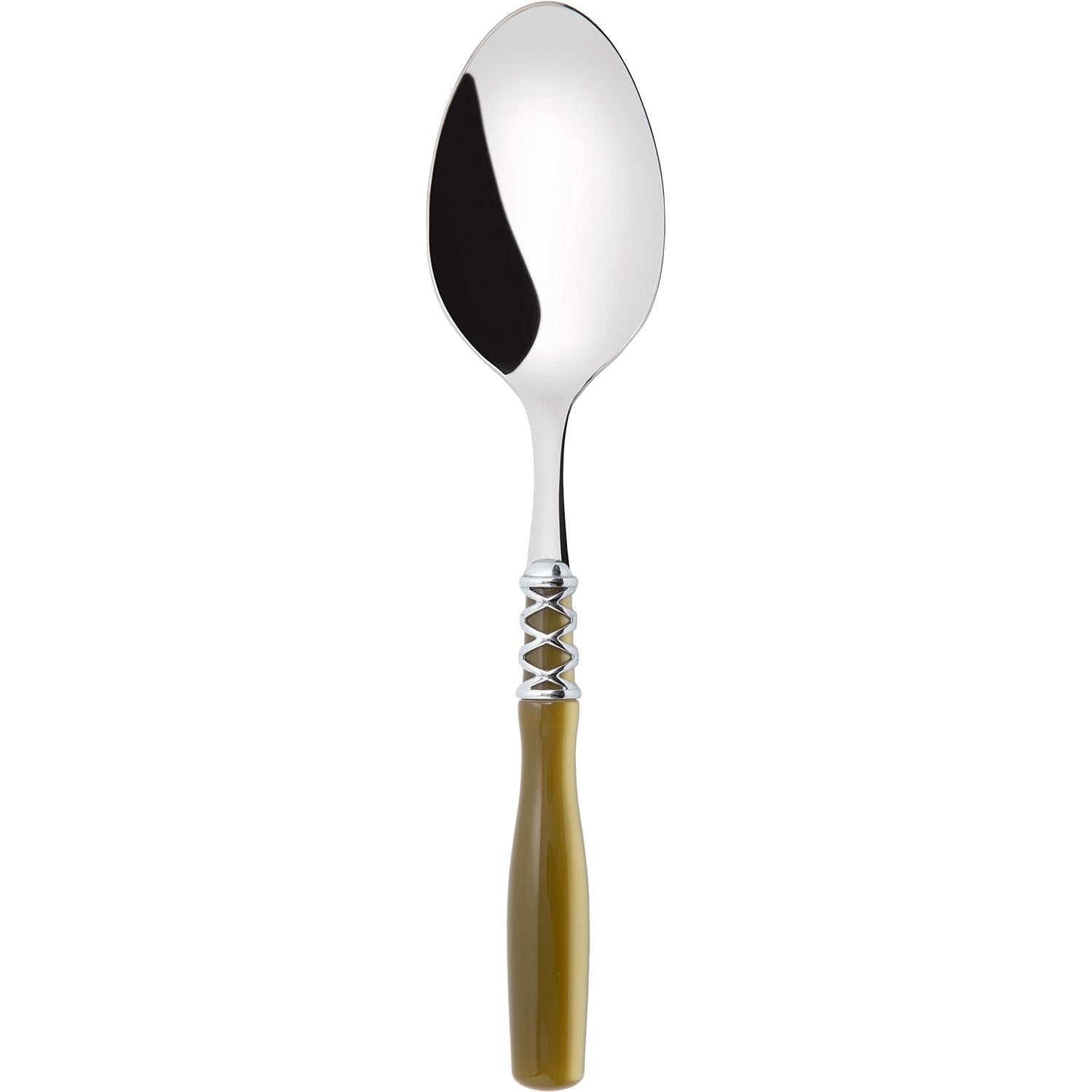 Arianna Brilliant Serving Spoon - Chartreuse Green