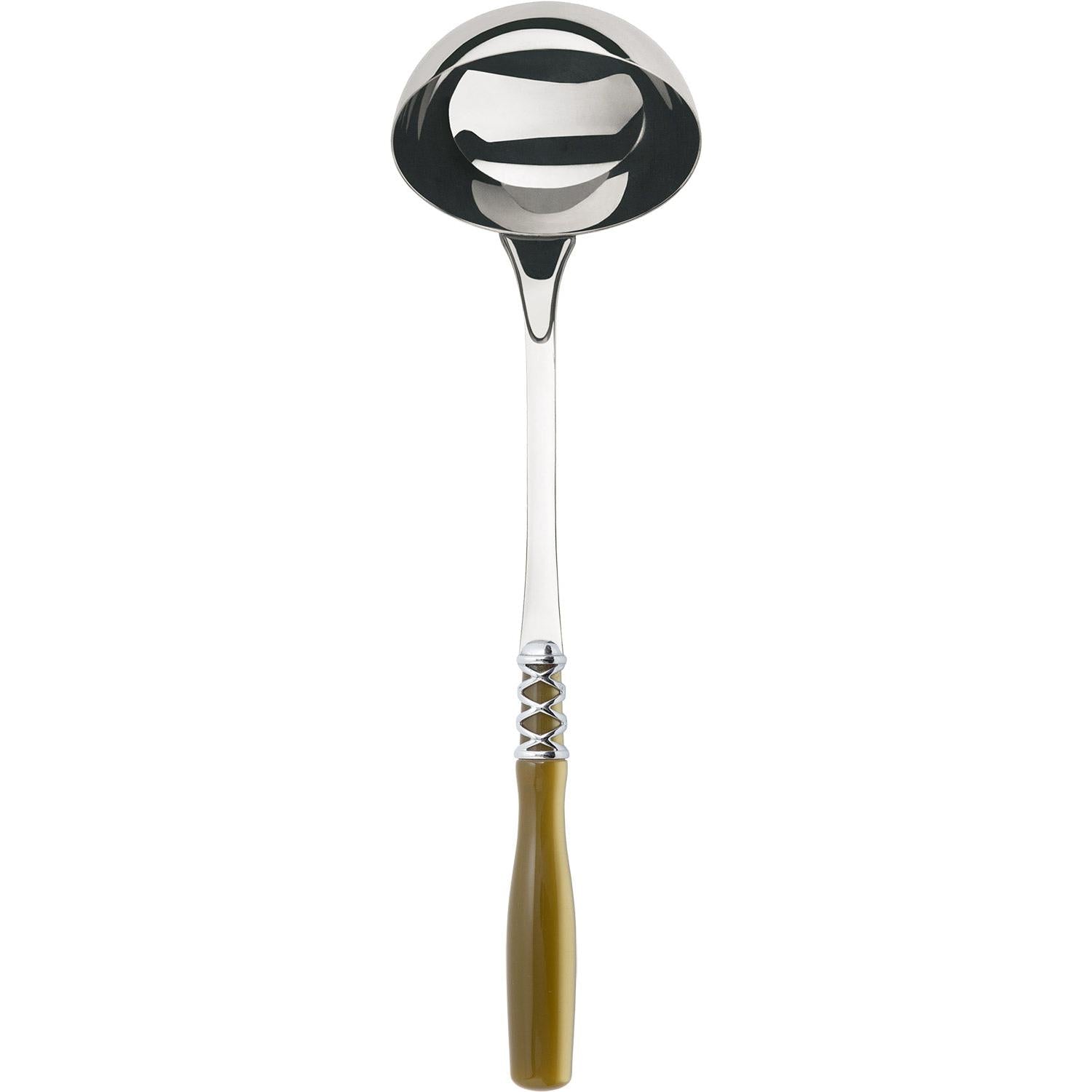 Arianna Brilliant Soup Ladle - Chartreuse Green
