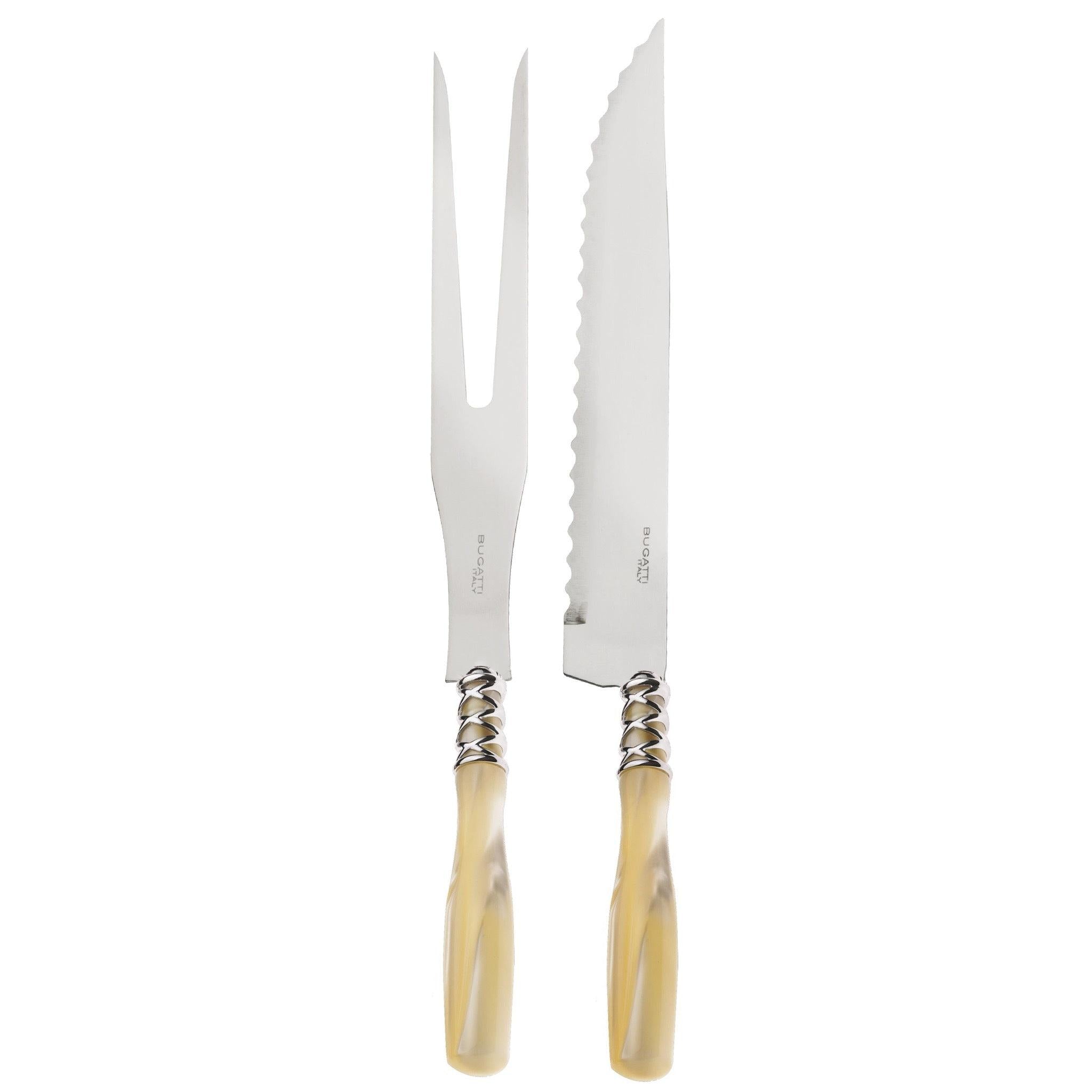 Arianna Carving Set ivory-Casa Bugatti USA