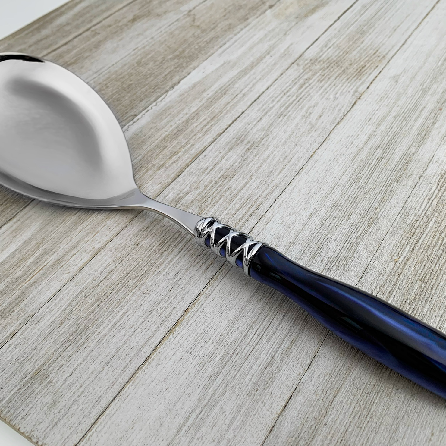Arianna Rice Casserole Serving Spoon - BLUE-Casa Bugatti USA