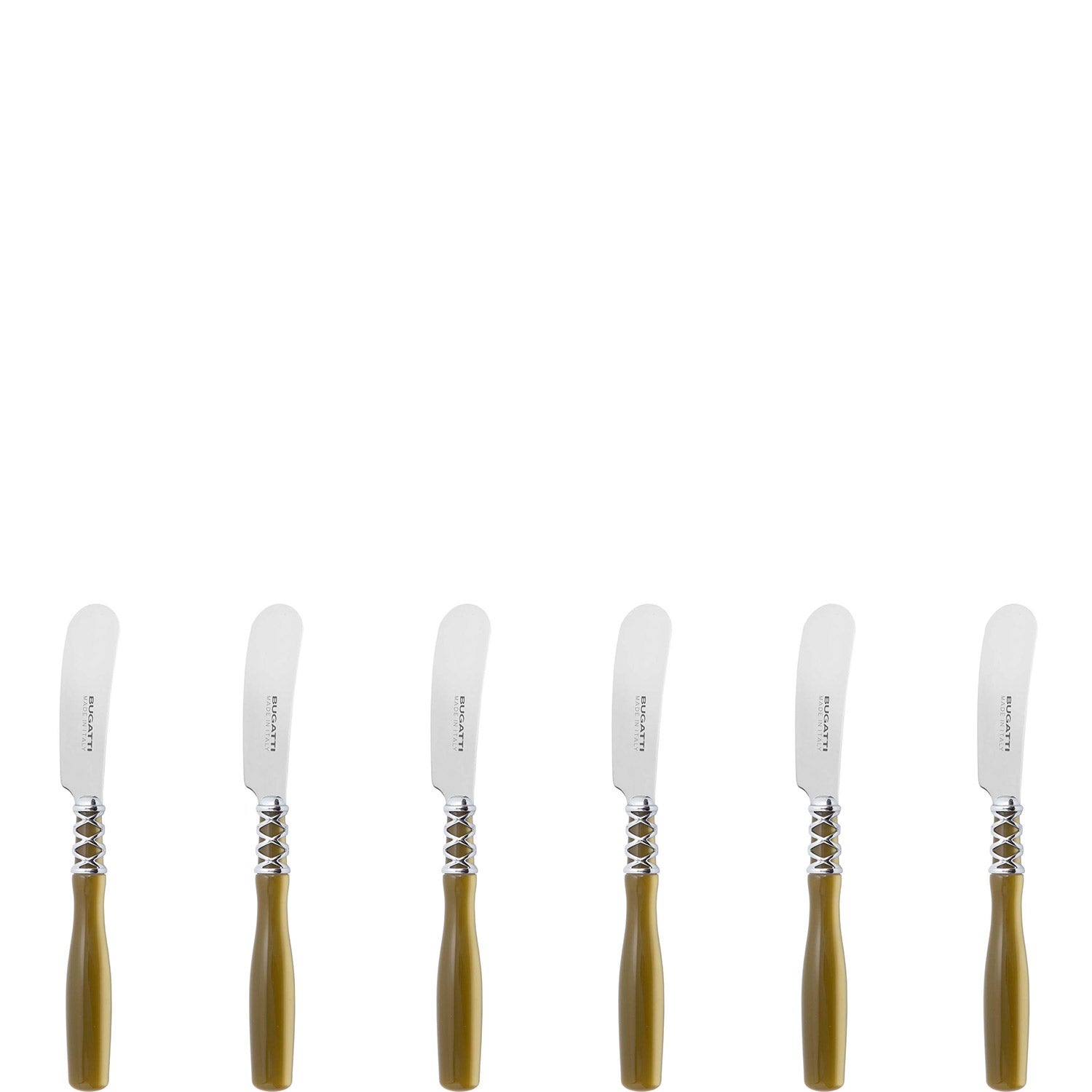 Arianna Spreader / Butter Knife Set - Chartreuse Green