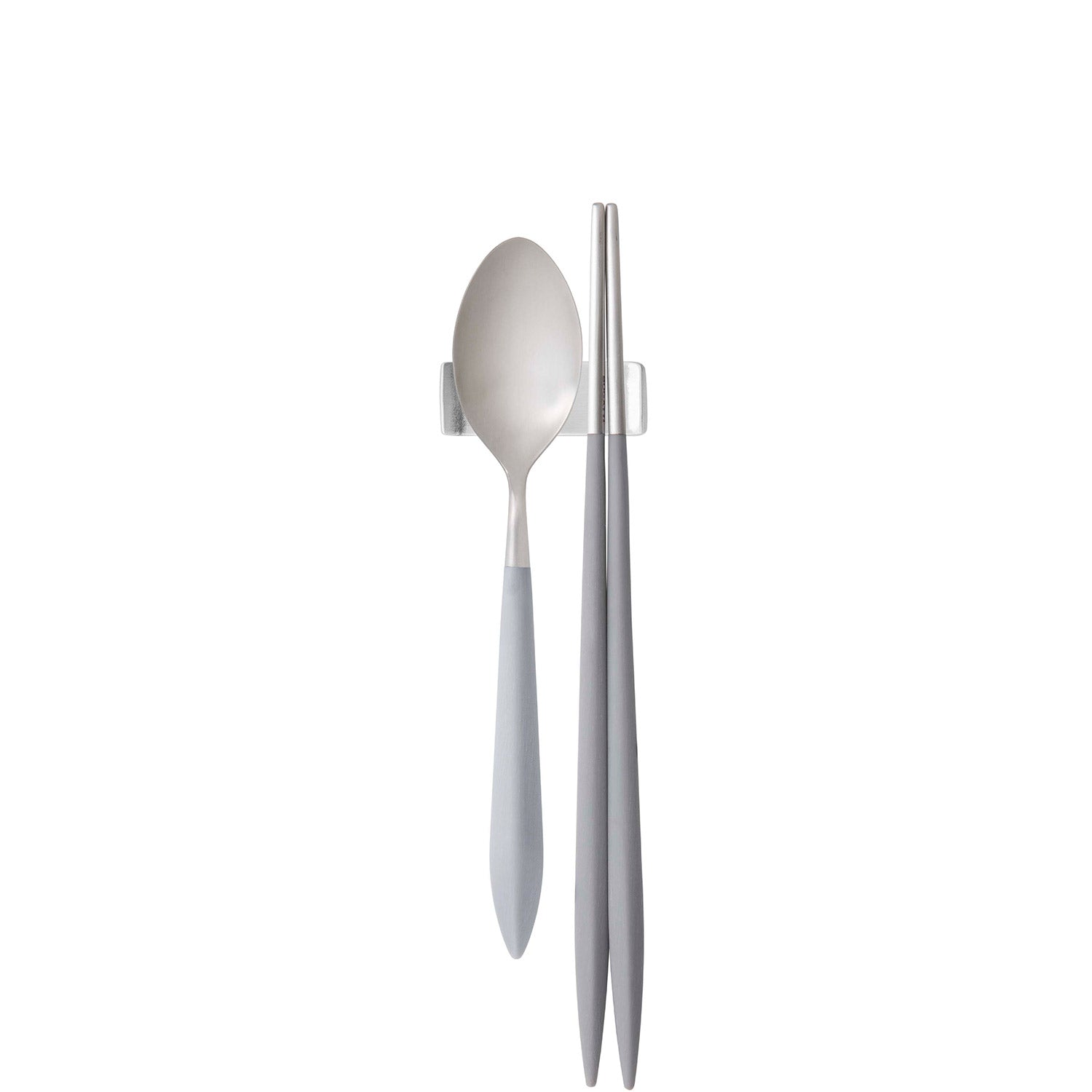 Ares Brushed Chopstick's Set for 2 Persons, Gray — Casa Bugatti
