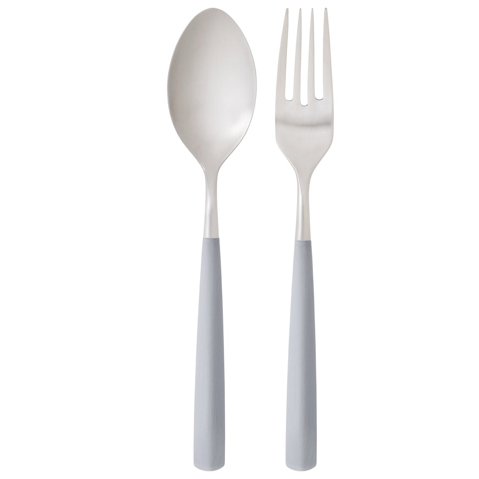 Athena 2 Piece Serving Set, Matt Gray — Casa Bugatti