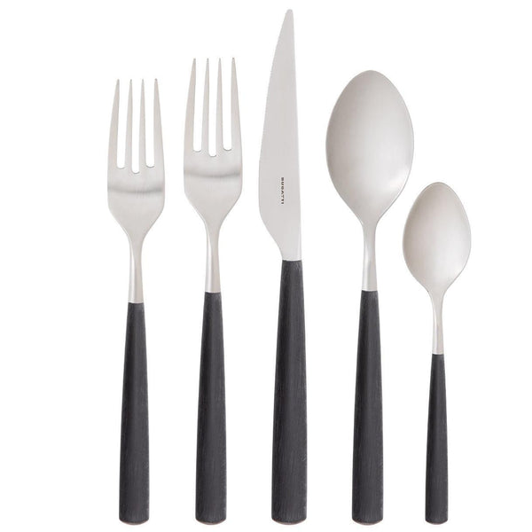 Athena 5 piece place setting - Black Matte