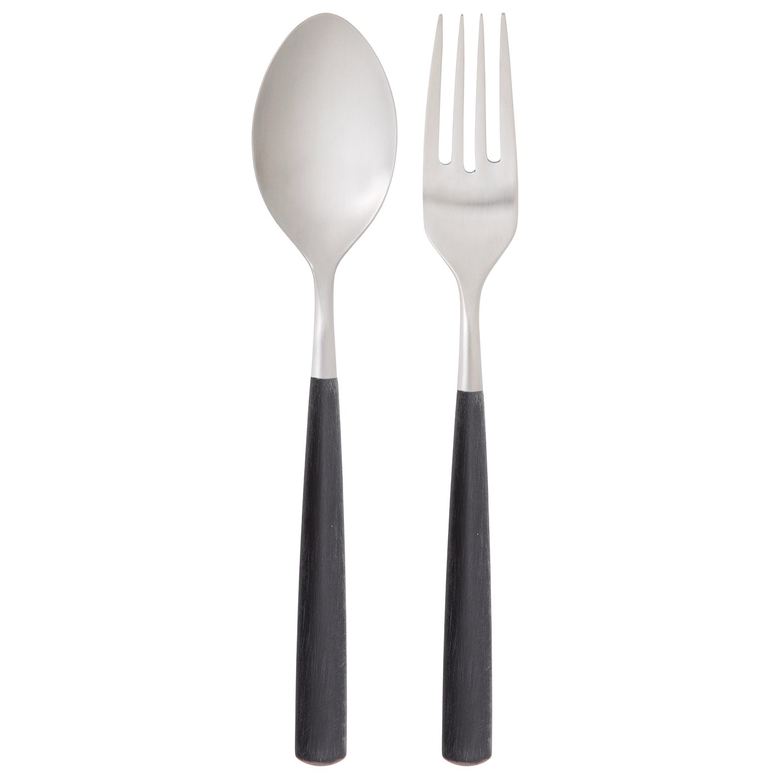 Athena2 Piece Serving Set - Black Matte