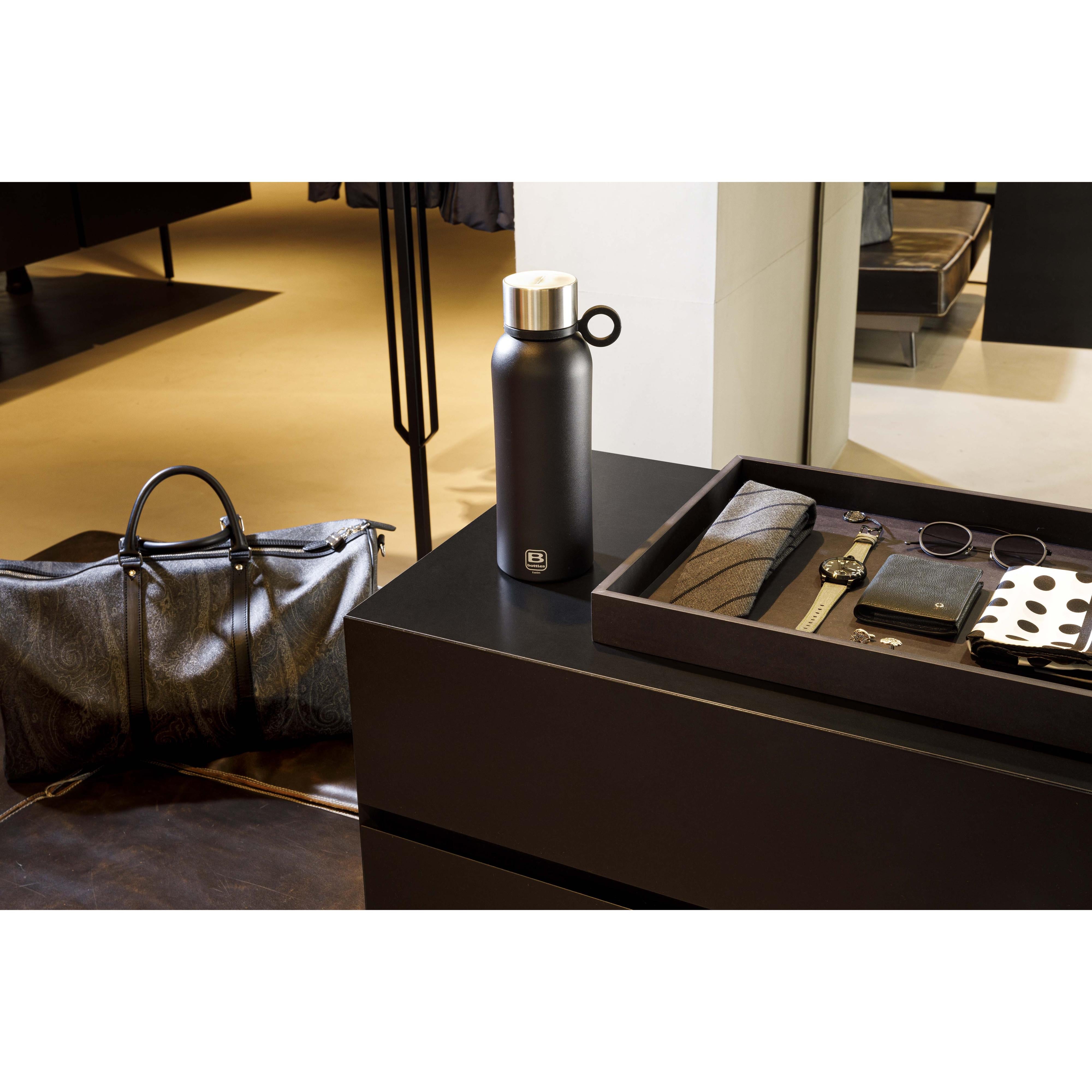 B Bottle Twin 1.5 L / 50.7 fl. oz. Antracite-Casa Bugatti USA