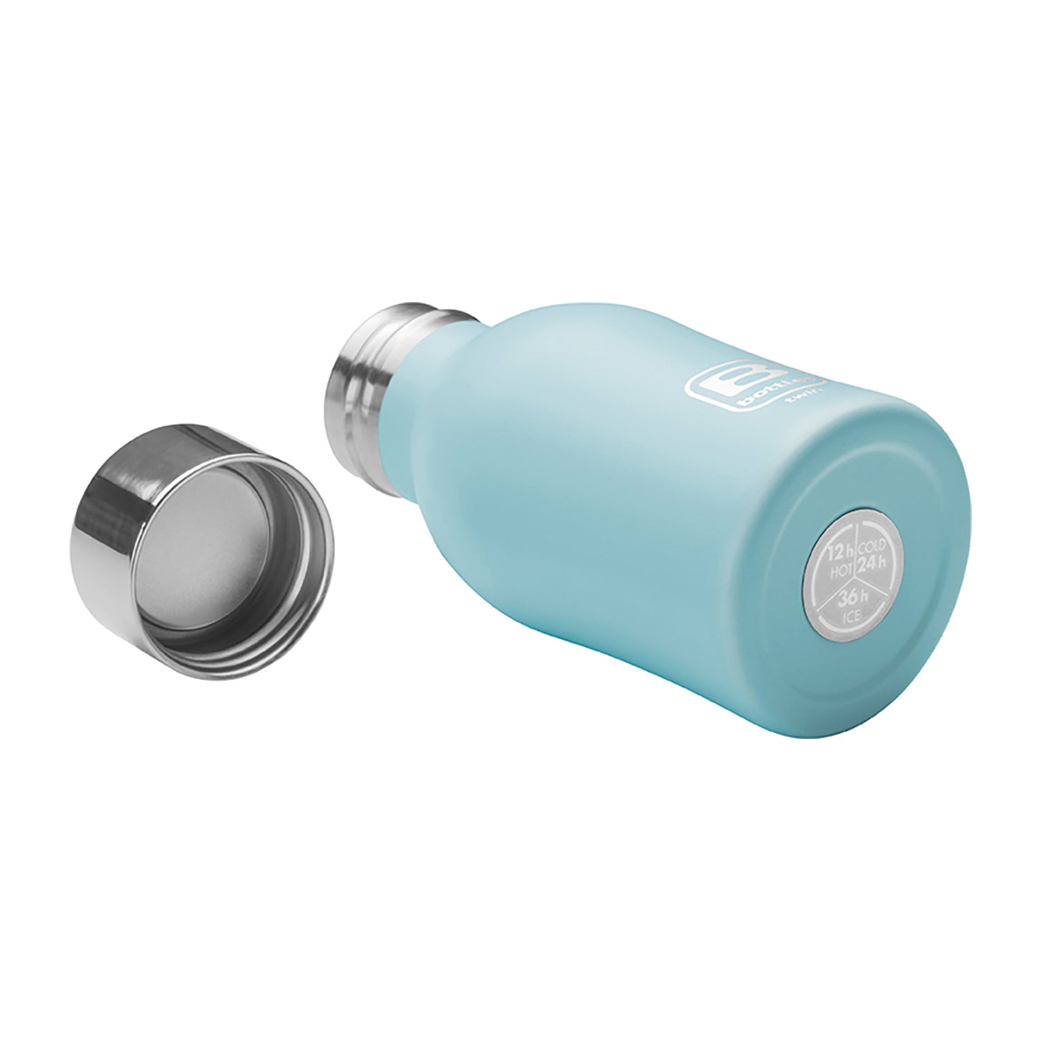 B Bottle Twin 250 ml / 8.4 fl. oz Acqua Marina Sand Diamond Coating-Casa Bugatti USA