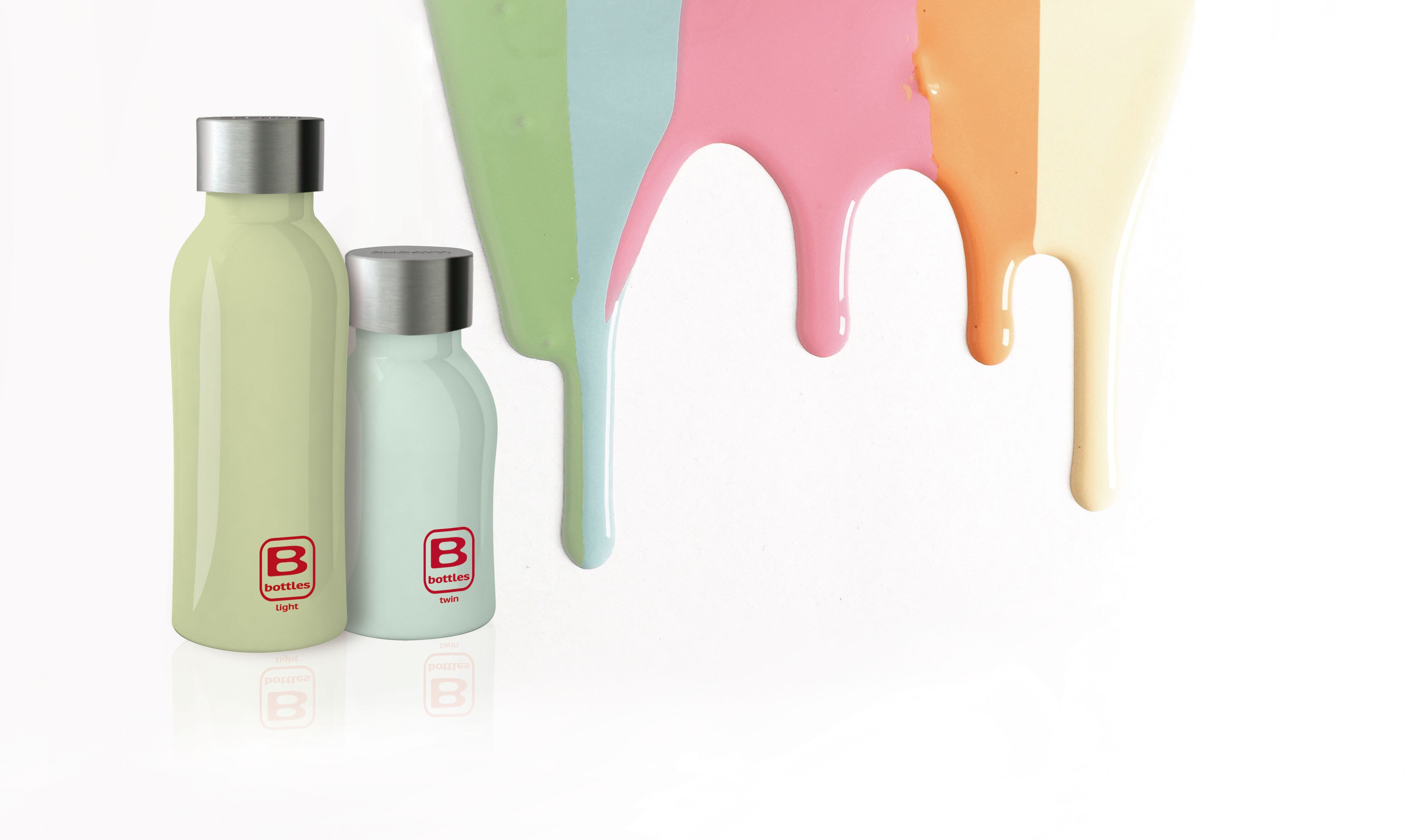 B Bottle Twin 250 ml / 8.4 fl. oz Light Blue-Casa Bugatti USA