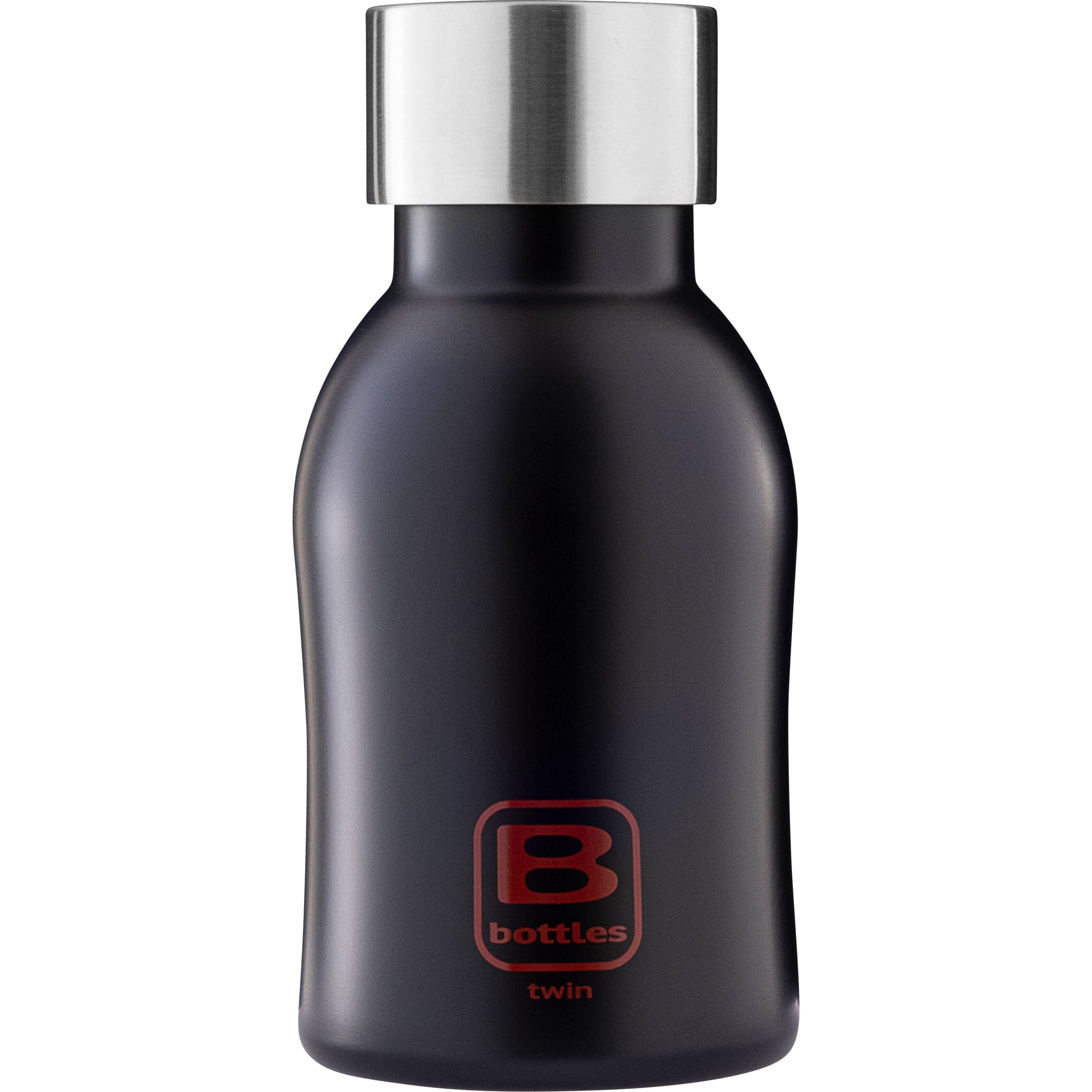 B Bottle Twin 250 ml / 8.4 fl. oz Nero Opaco-Casa Bugatti USA