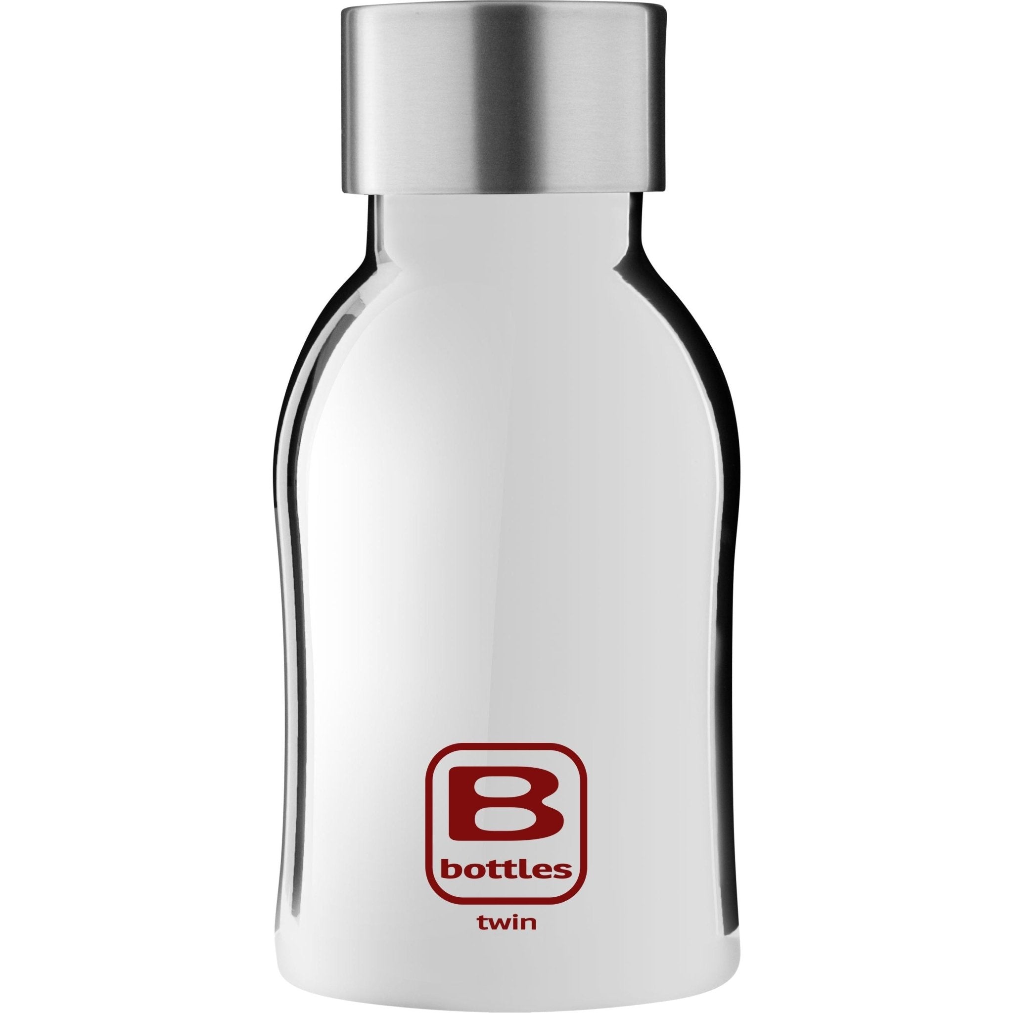 B Bottle Twin 250 ml / 8.4 fl. oz Silver Lux-Casa Bugatti USA