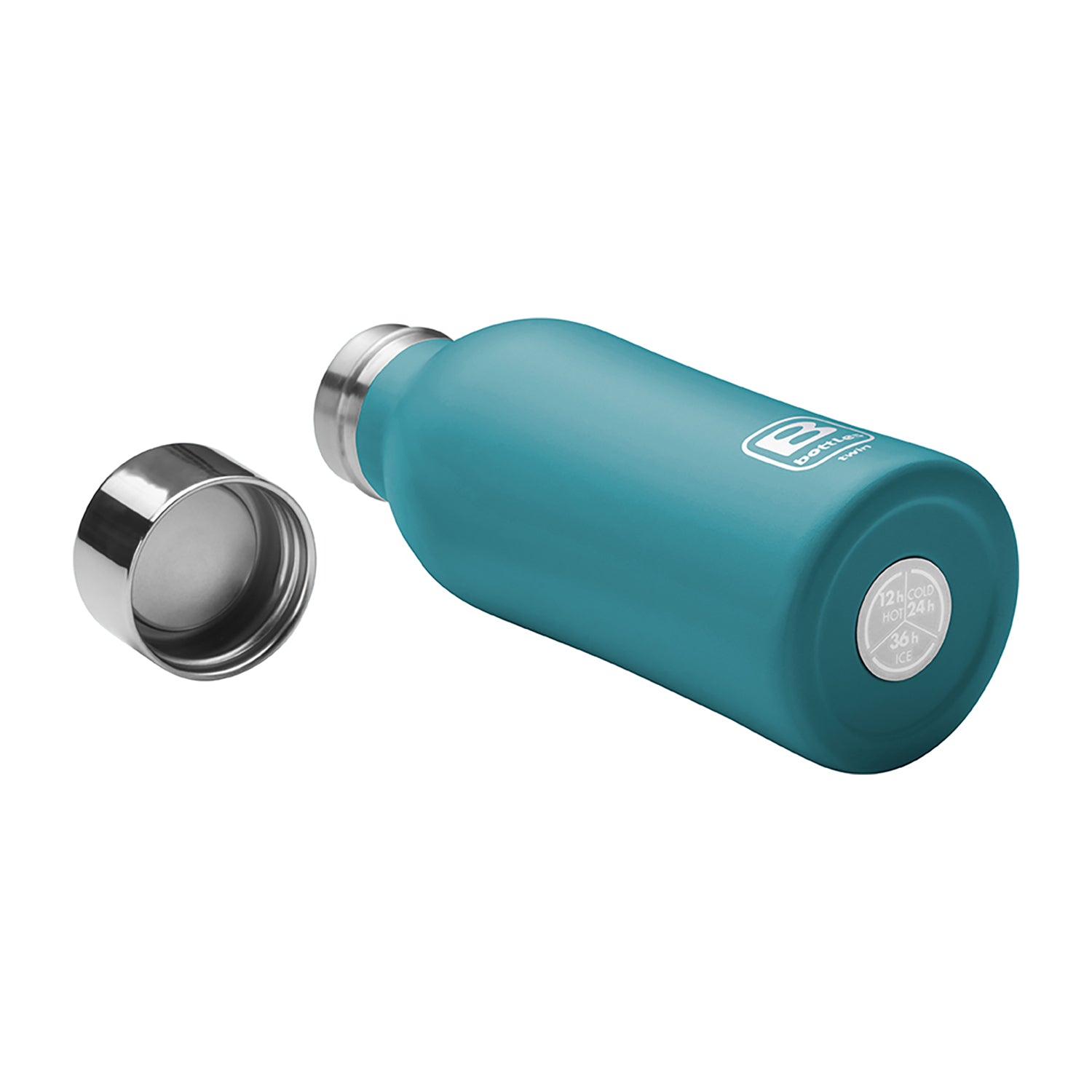 B Bottle Twin 350 ml / 11.8 fl. oz Green Vintage Sand Diamond Coating-Casa Bugatti USA